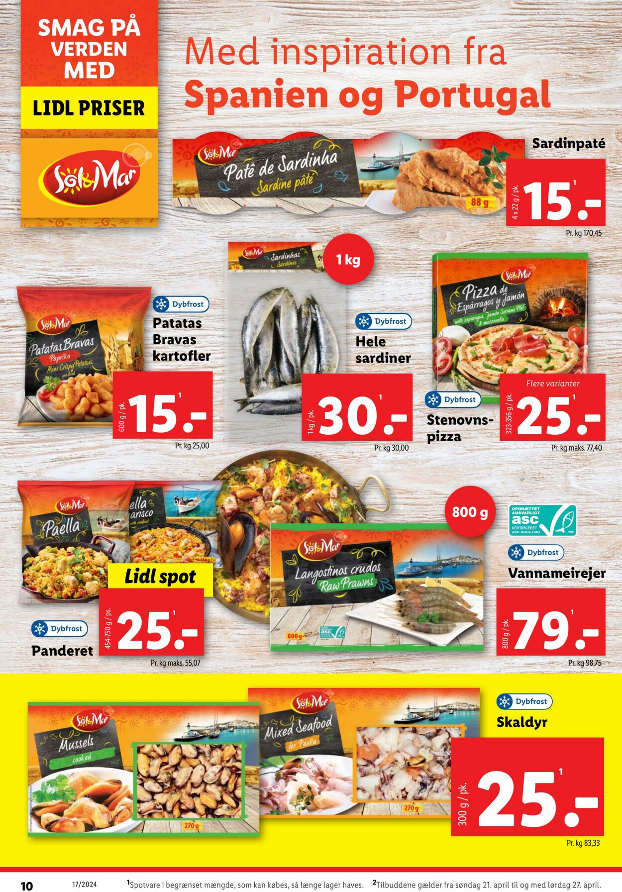 Tilbud Lidl 20.04.2024 - 27.04.2024