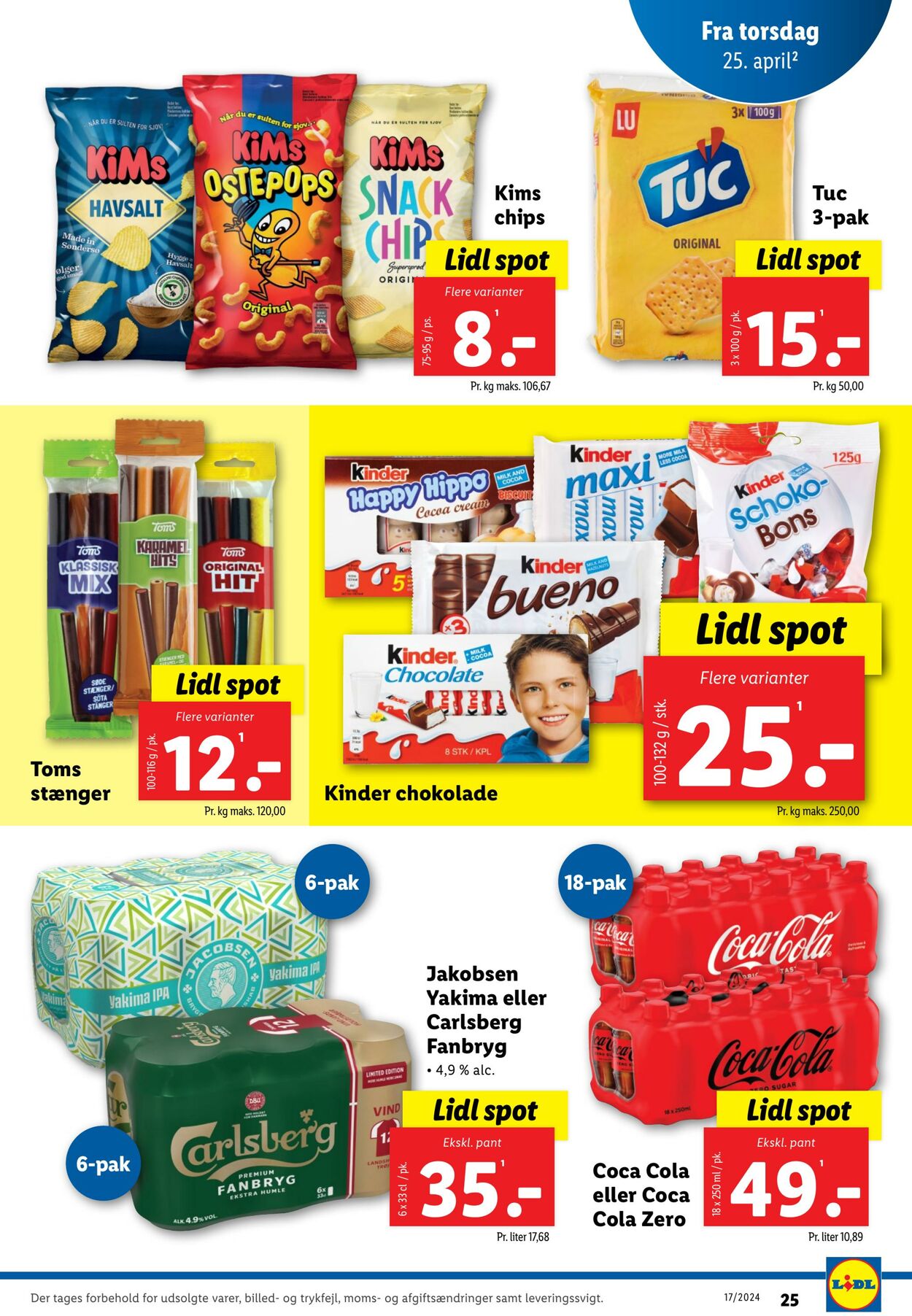 Tilbud Lidl 20.04.2024 - 27.04.2024