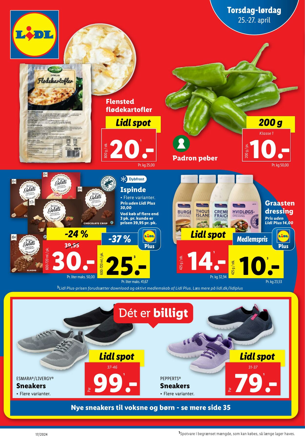 Tilbud Lidl 20.04.2024 - 27.04.2024