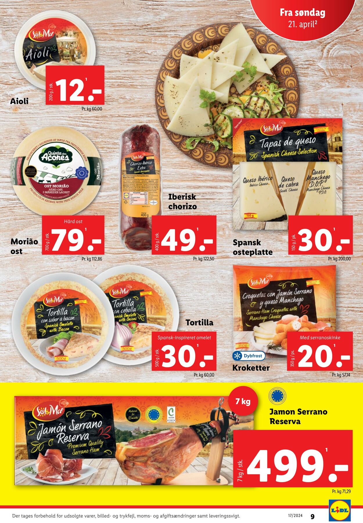 Tilbud Lidl 20.04.2024 - 27.04.2024