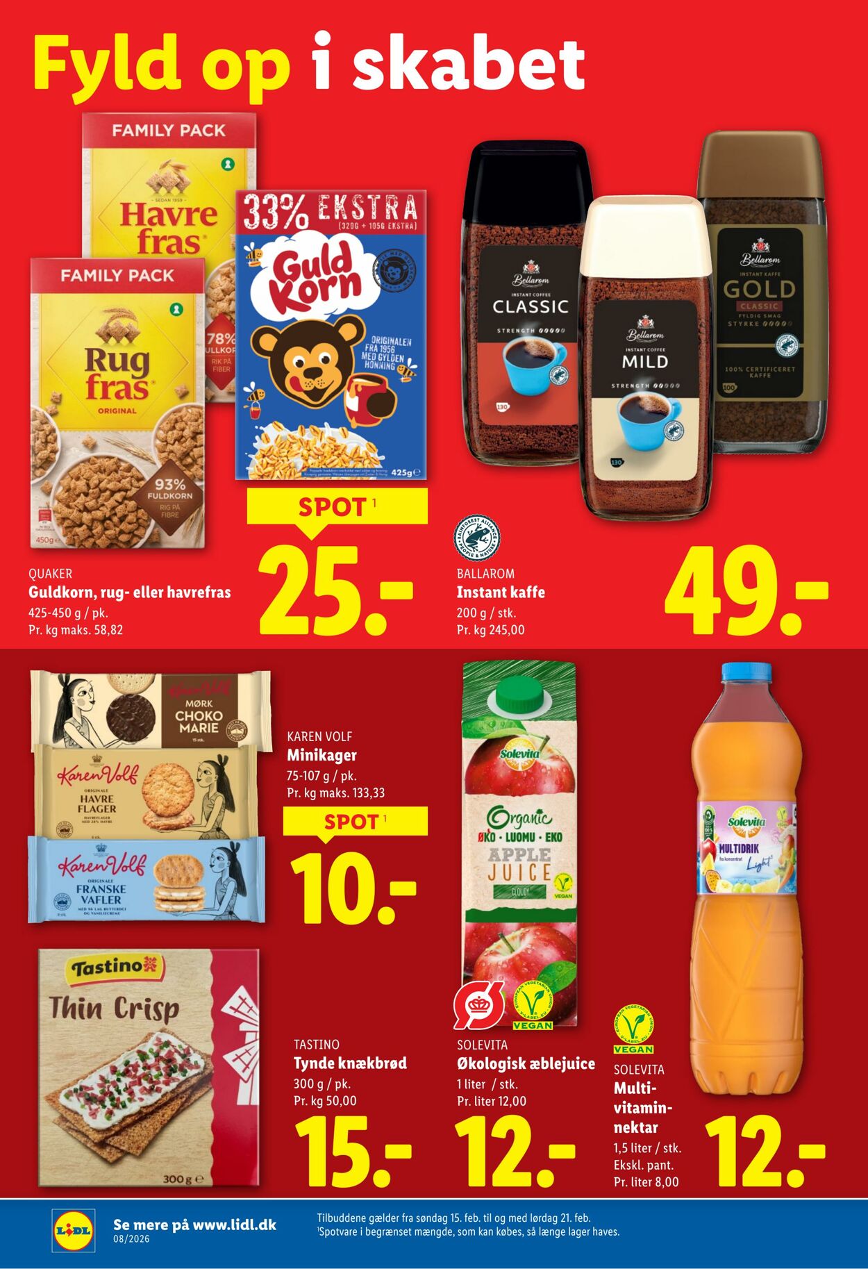 Tilbud Lidl 14.02.2026 - 21.02.2026