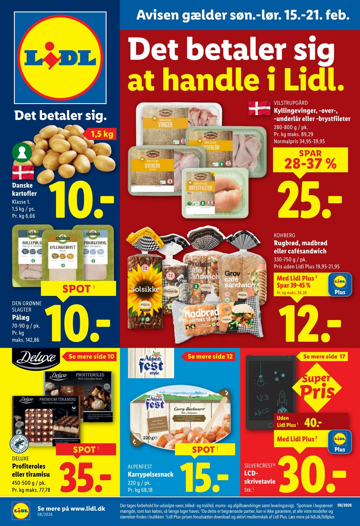 Tilbud Lidl 14.02.2026 - 21.02.2026