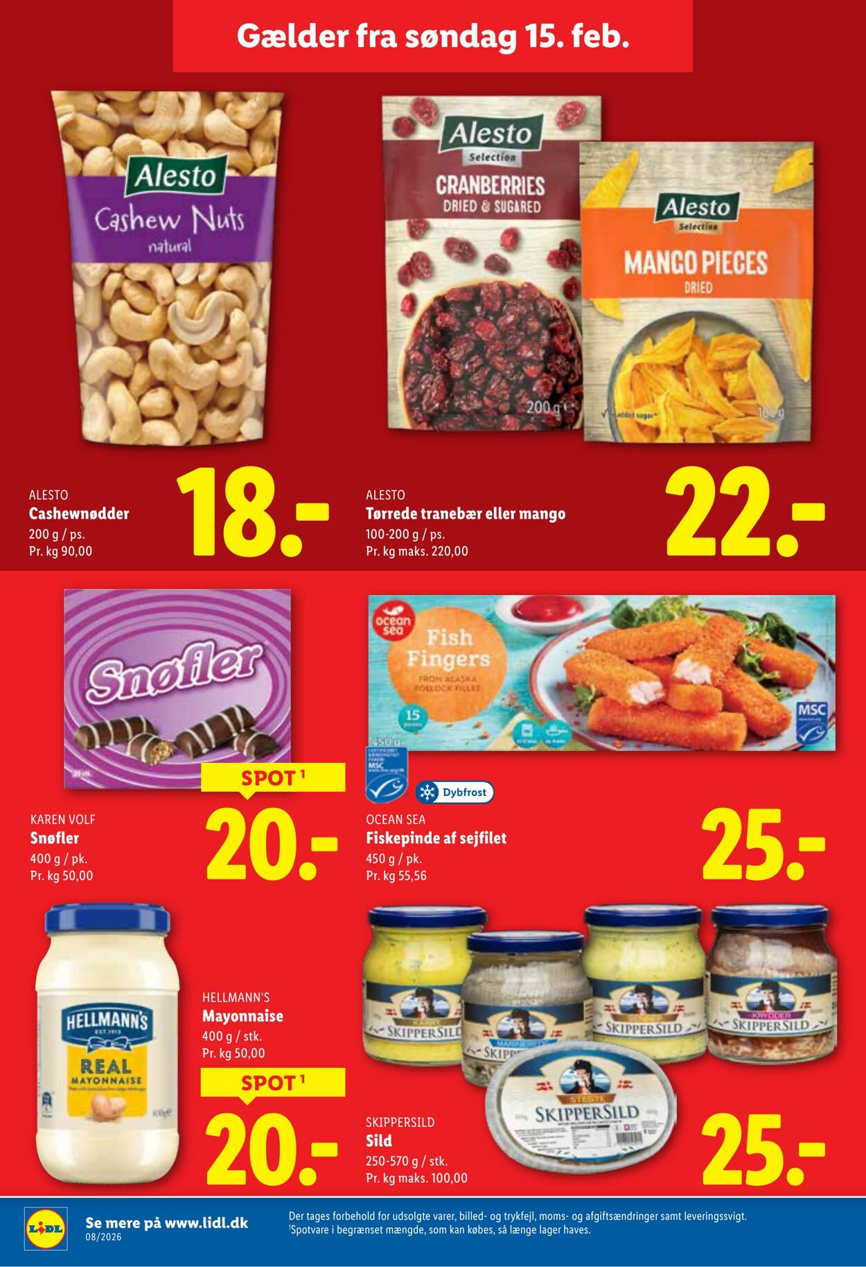 Tilbud Lidl 14.02.2026 - 21.02.2026