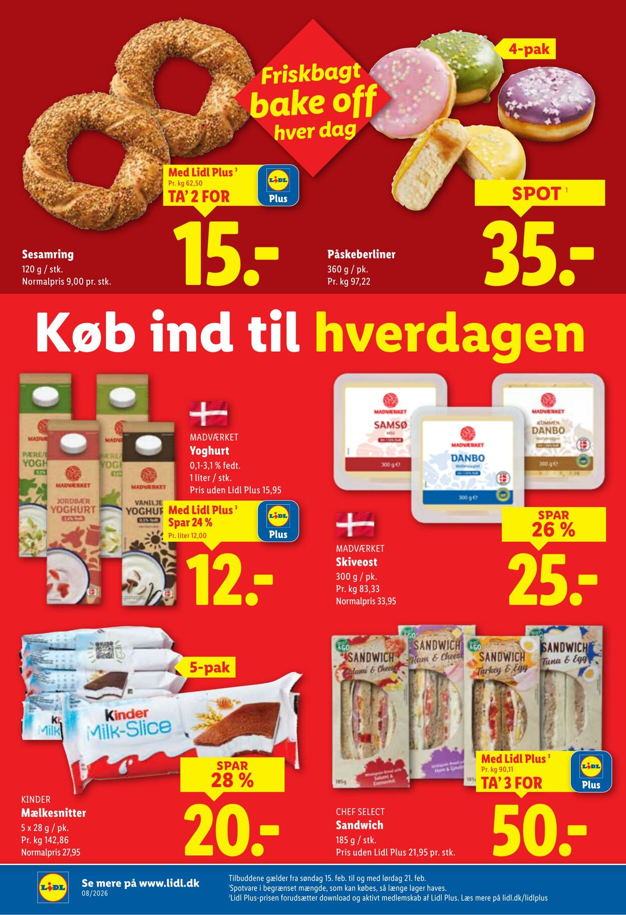 Tilbud Lidl 14.02.2026 - 21.02.2026