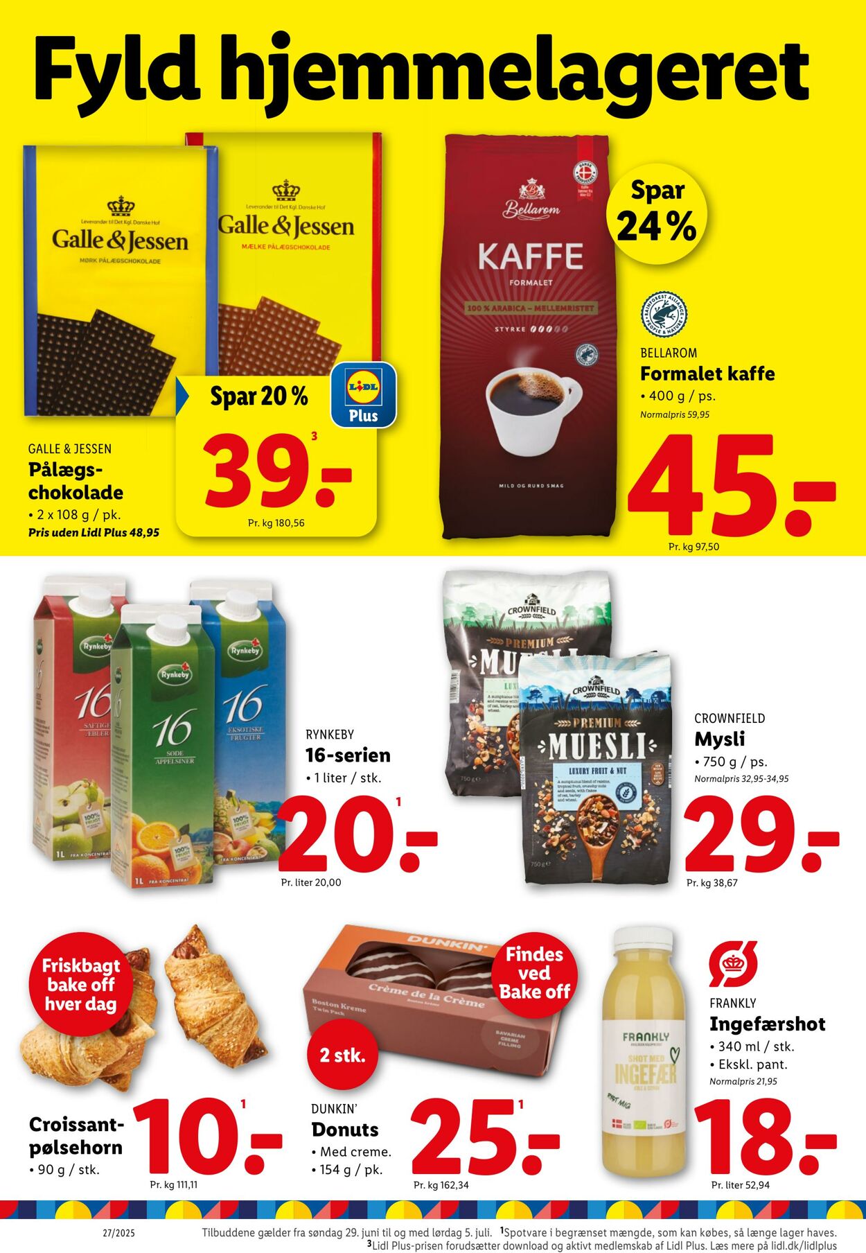 Tilbud Lidl 28.06.2025 - 05.07.2025