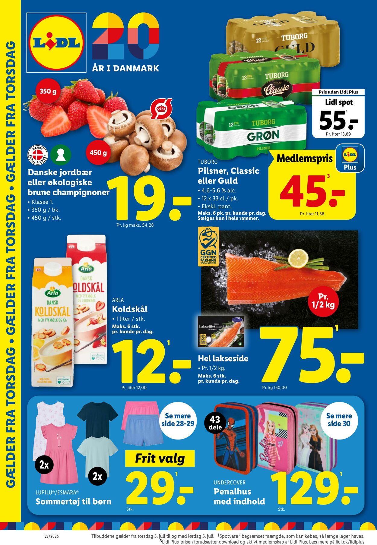 Tilbud Lidl 28.06.2025 - 05.07.2025