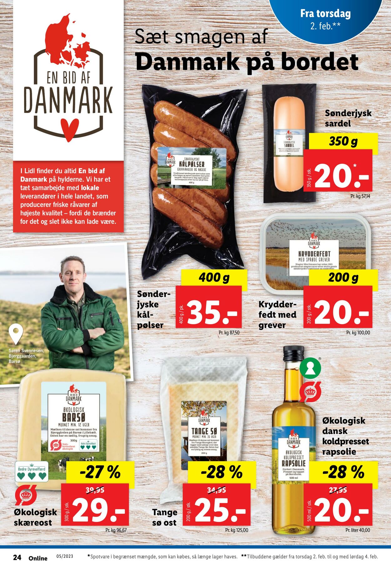 Tilbud Lidl 28.01.2023 - 04.02.2023