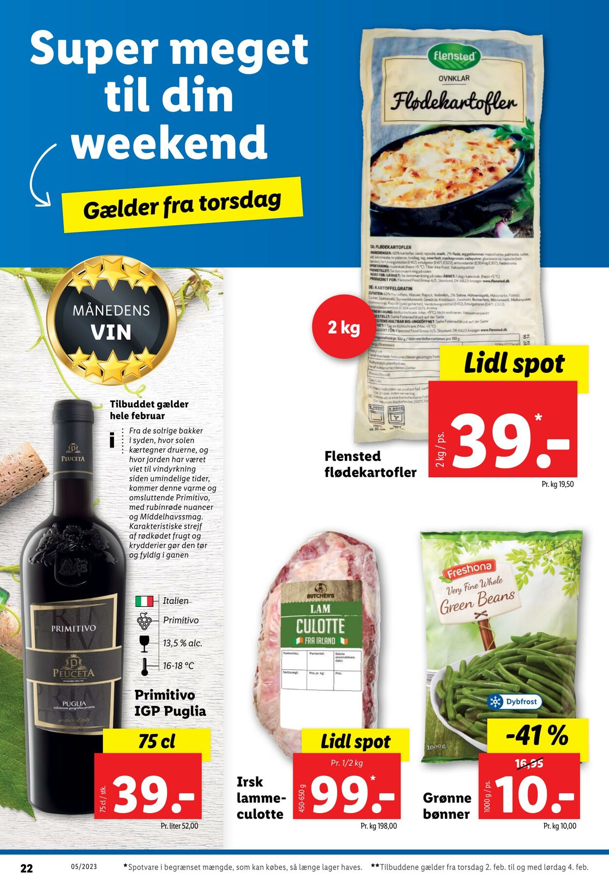 Tilbud Lidl 28.01.2023 - 04.02.2023