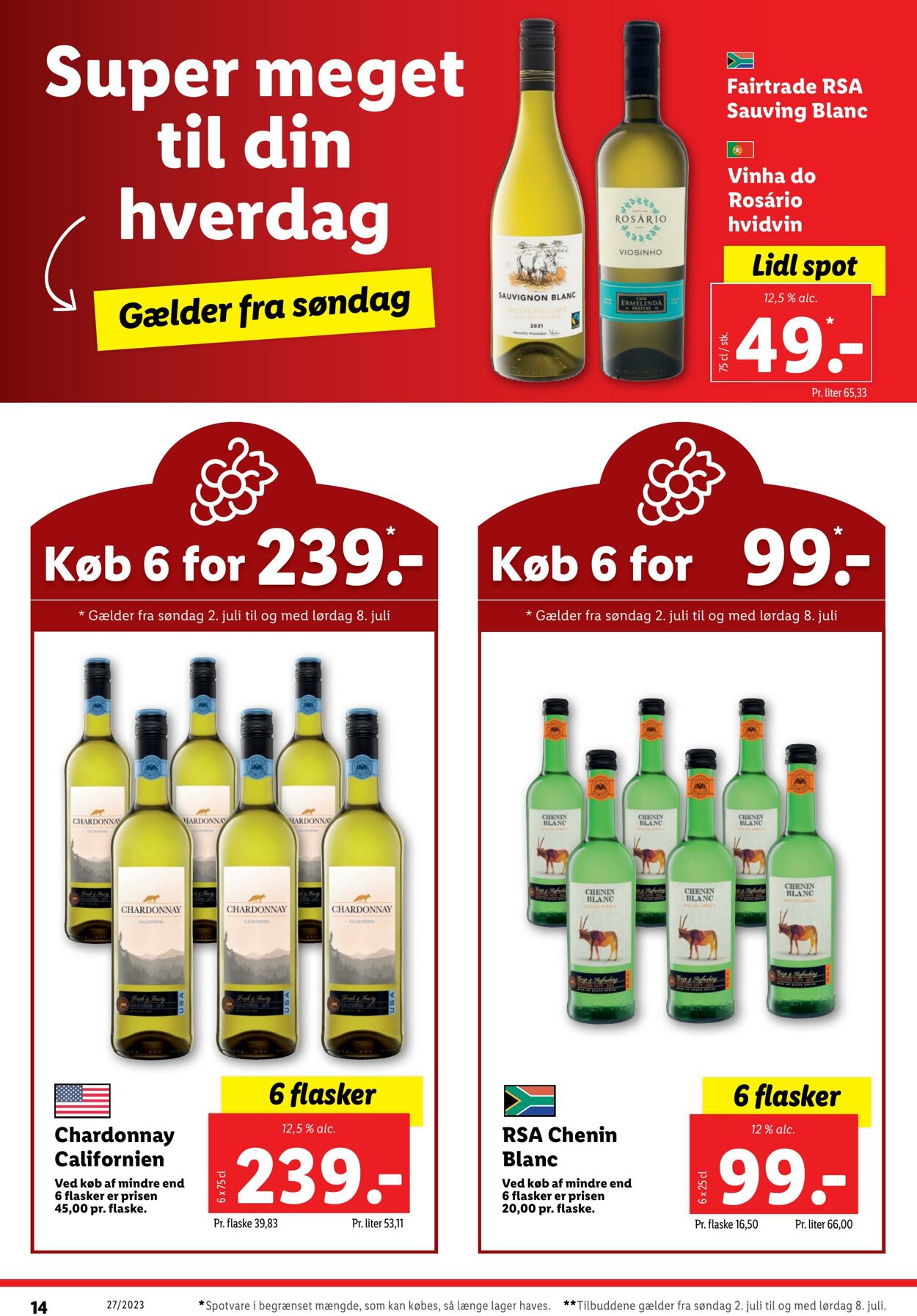 Tilbud Lidl 01.07.2023 - 08.07.2023