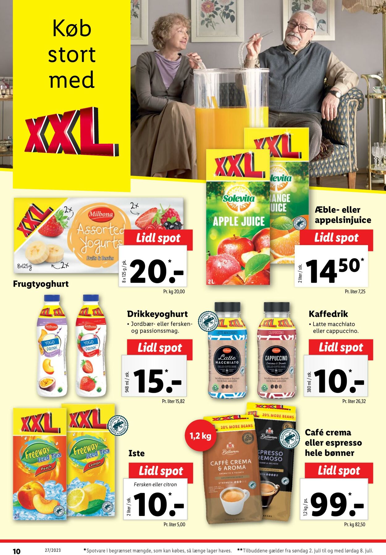 Tilbud Lidl 01.07.2023 - 08.07.2023