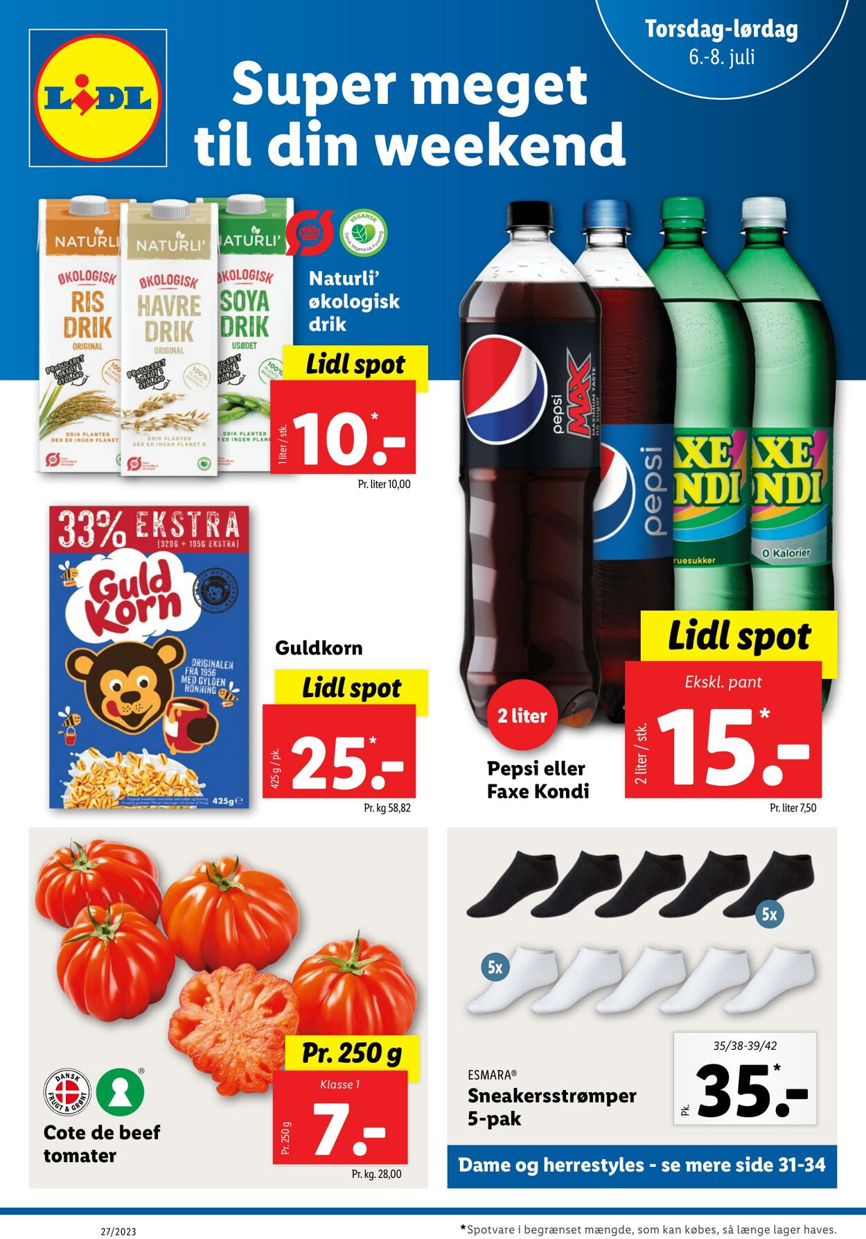 Tilbud Lidl 01.07.2023 - 08.07.2023