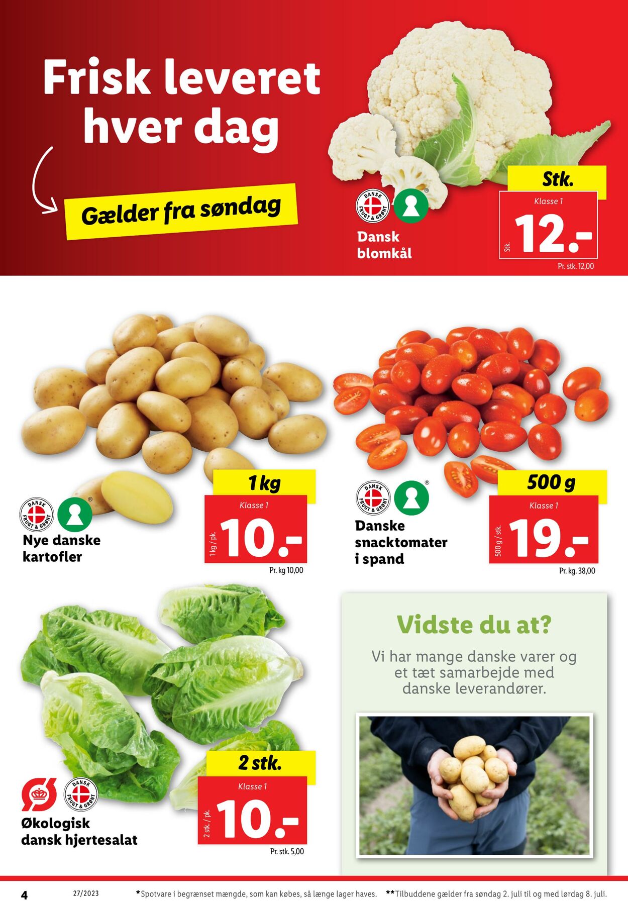 Tilbud Lidl 01.07.2023 - 08.07.2023