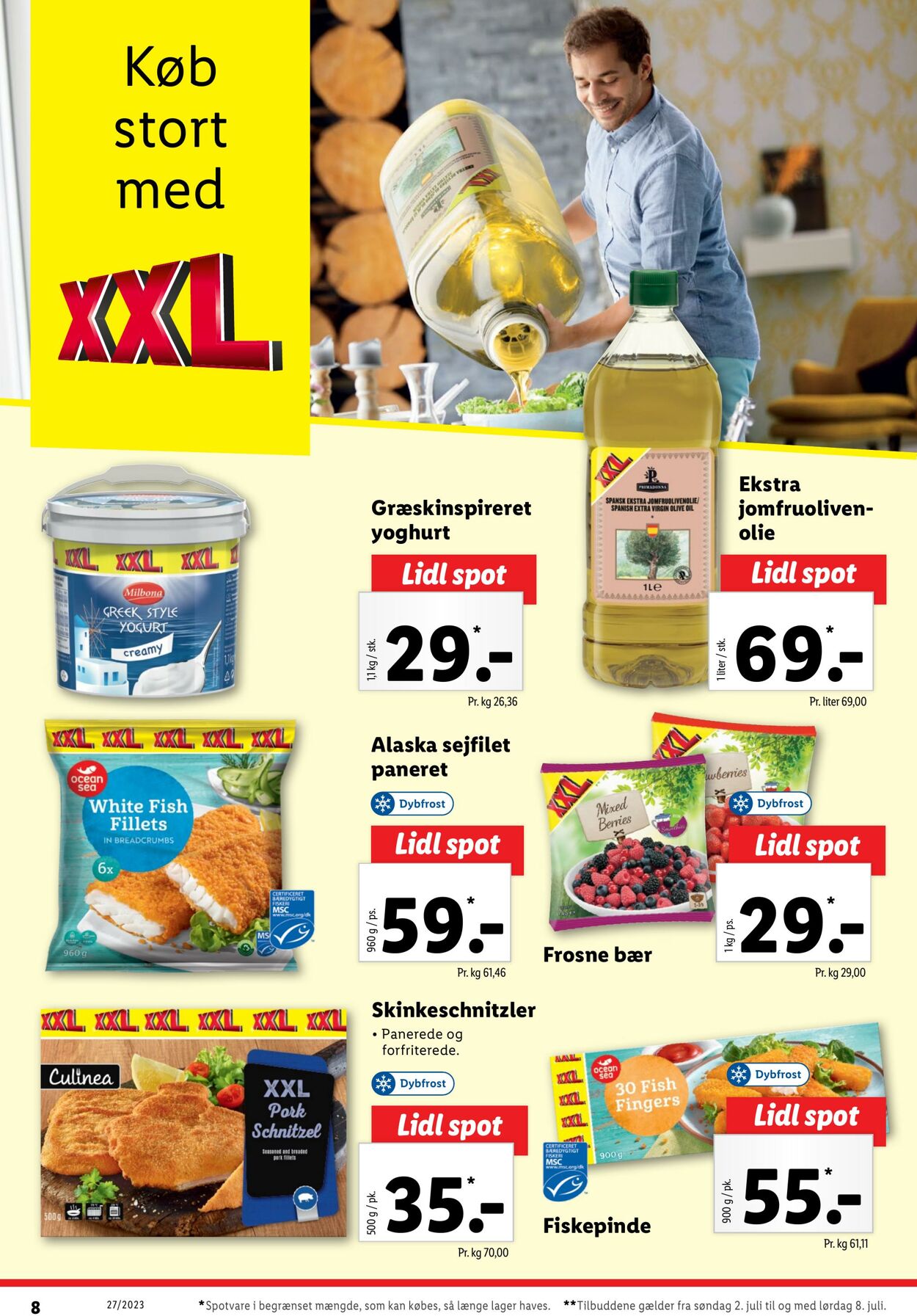 Tilbud Lidl 01.07.2023 - 08.07.2023