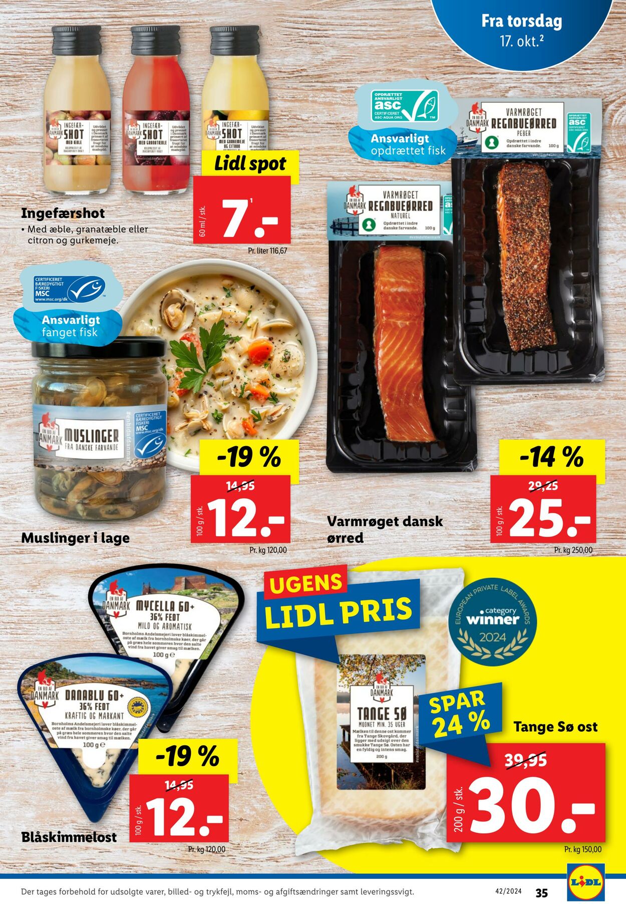 Tilbud Lidl 12.10.2024 - 19.10.2024