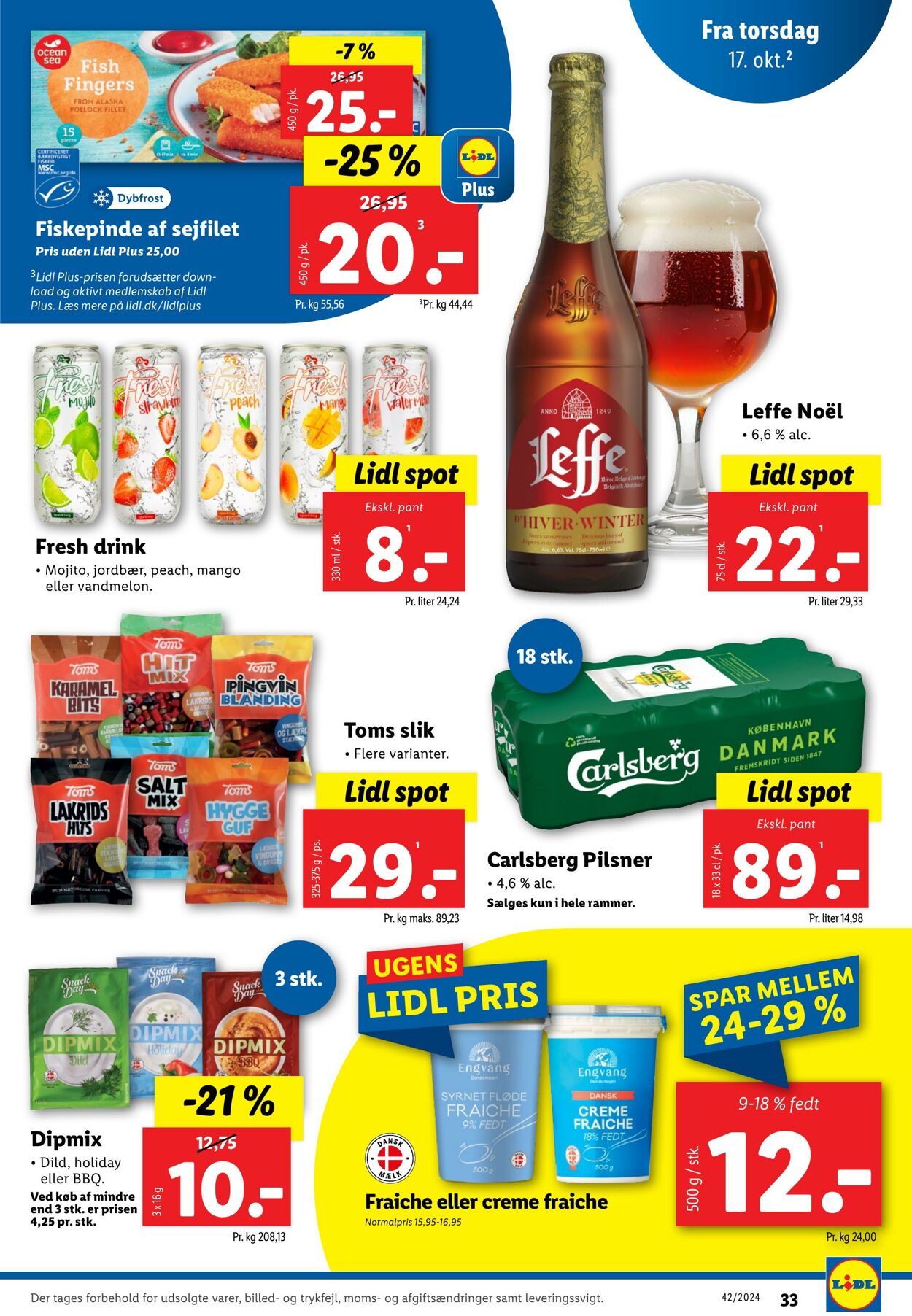 Tilbud Lidl 12.10.2024 - 19.10.2024