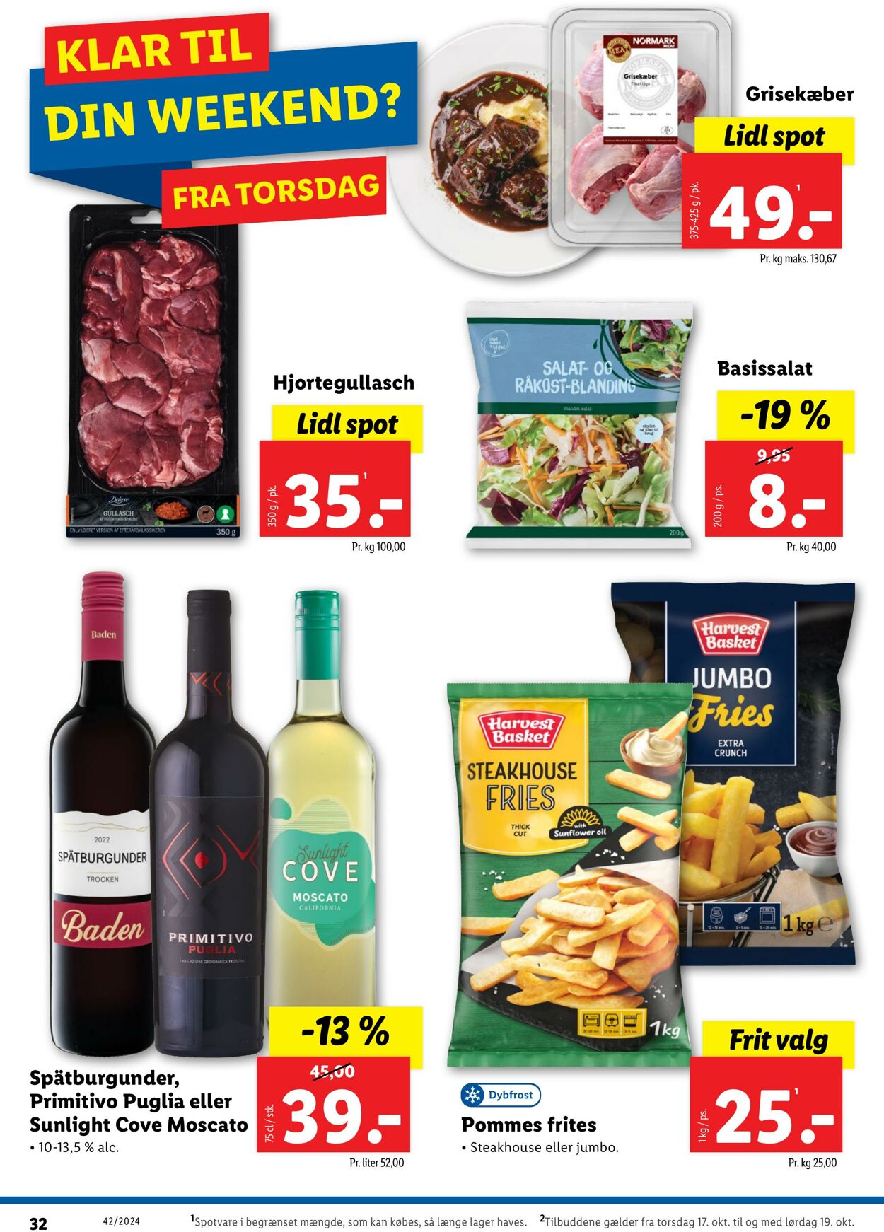 Tilbud Lidl 12.10.2024 - 19.10.2024