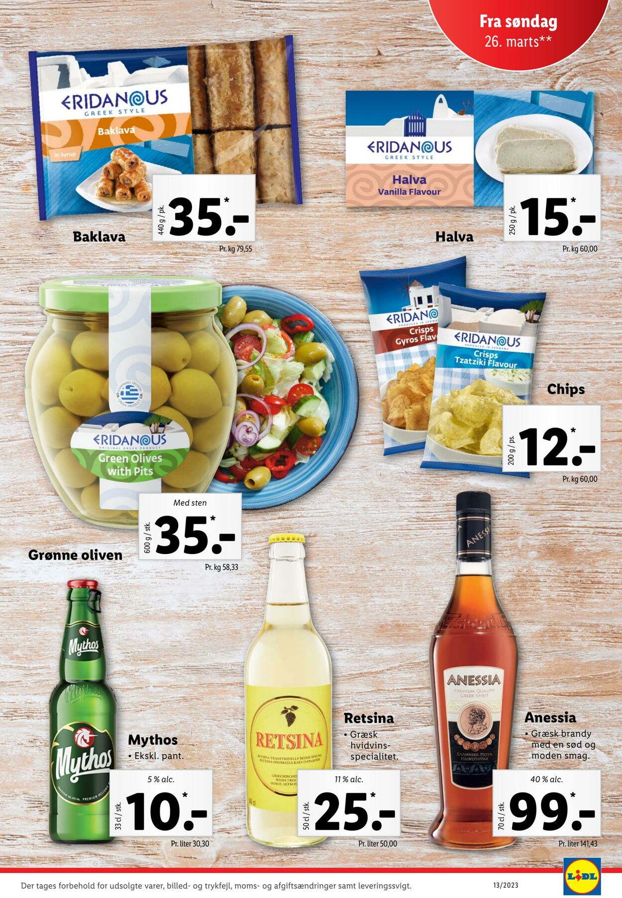 Tilbud Lidl 26.03.2023 - 01.04.2023