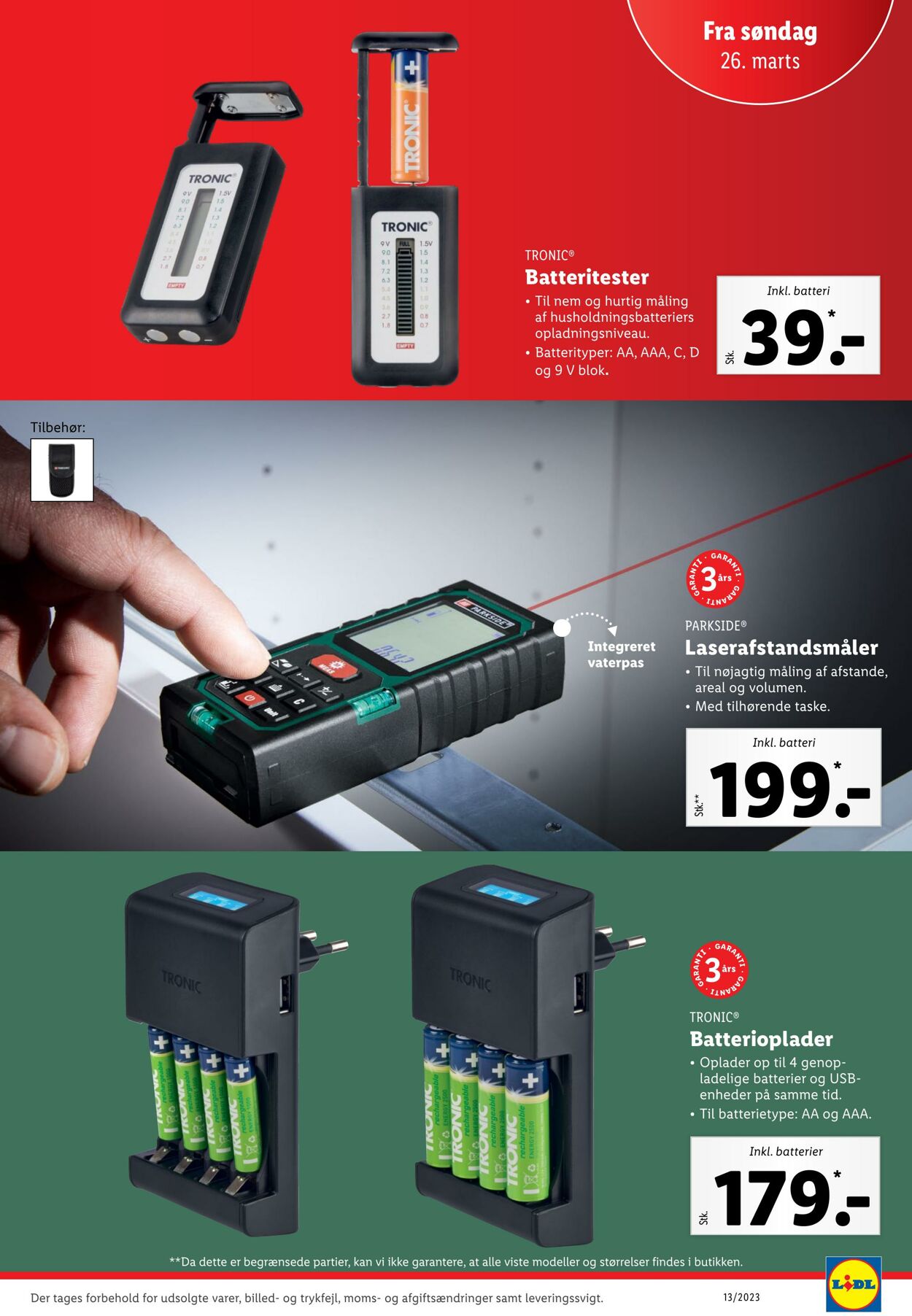 Tilbud Lidl 26.03.2023 - 01.04.2023