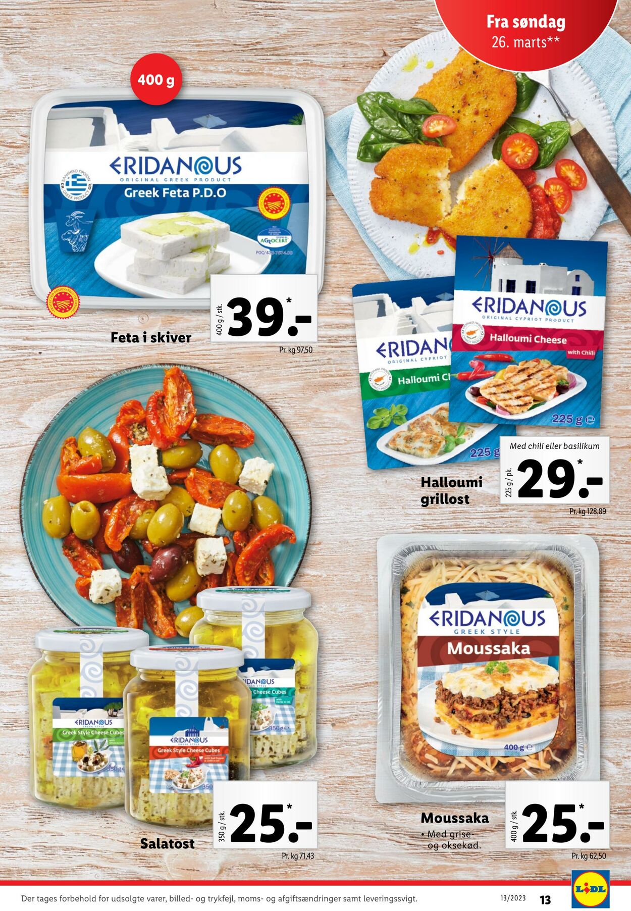 Tilbud Lidl 26.03.2023 - 01.04.2023