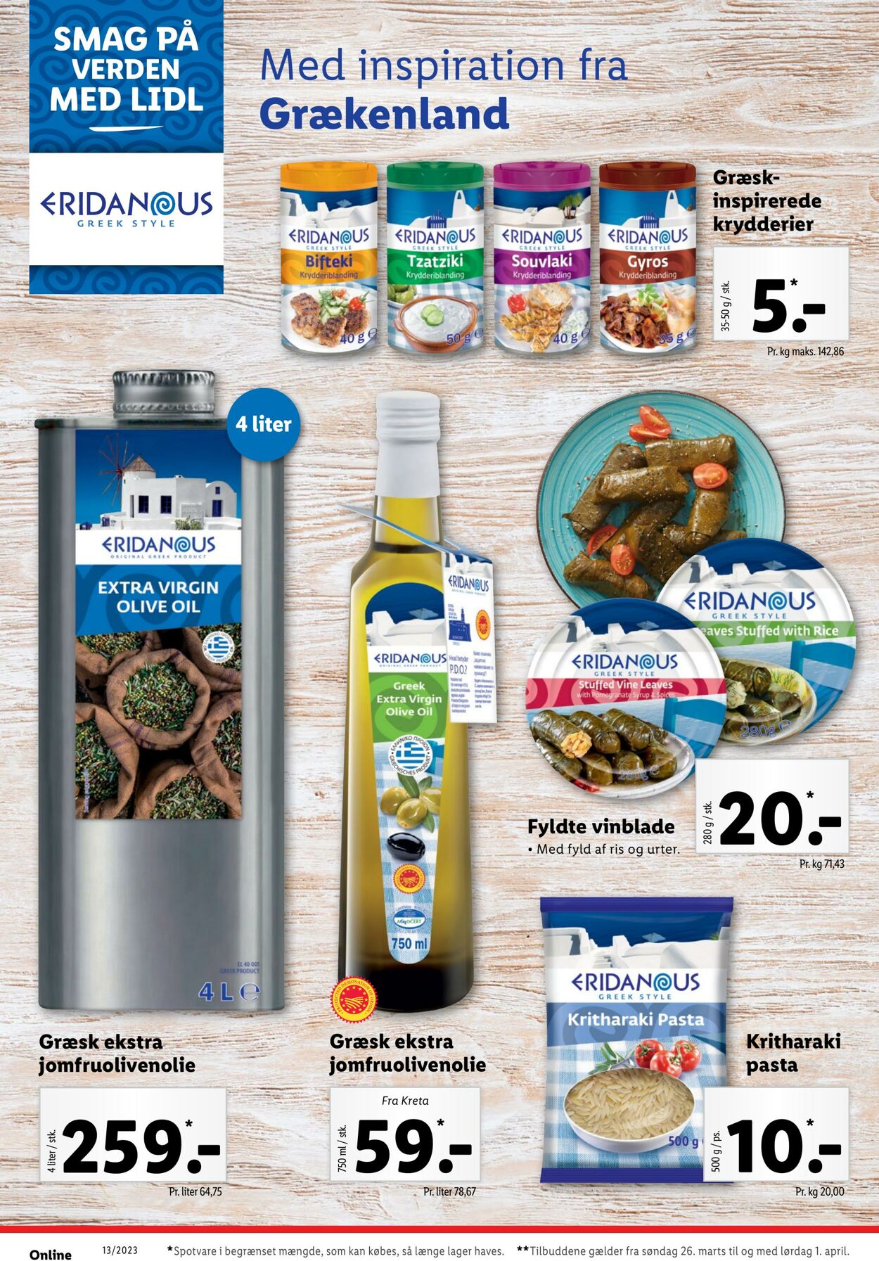 Tilbud Lidl 26.03.2023 - 01.04.2023