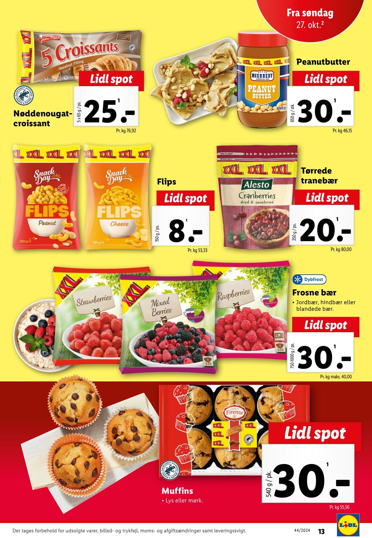 Tilbud Lidl 26.10.2024 - 02.11.2024