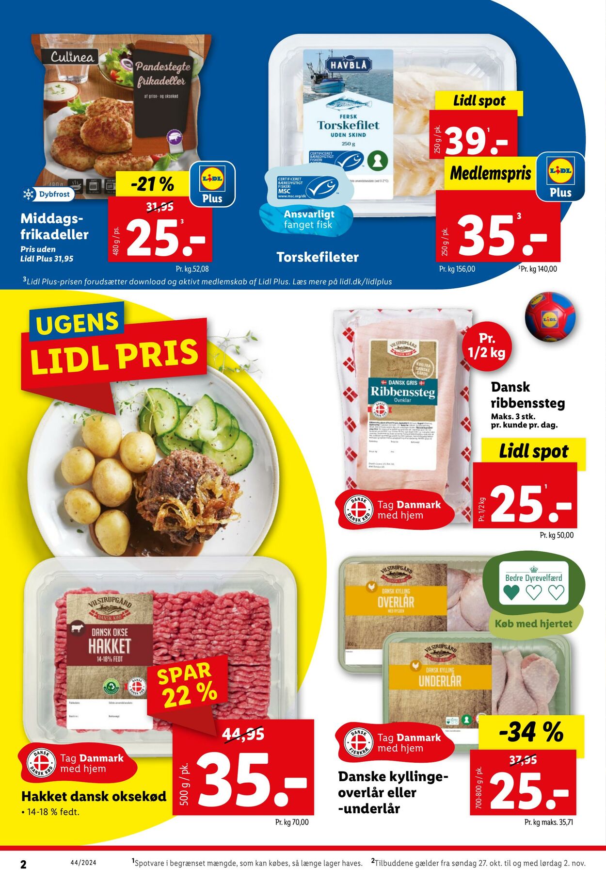 Tilbud Lidl 26.10.2024 - 02.11.2024