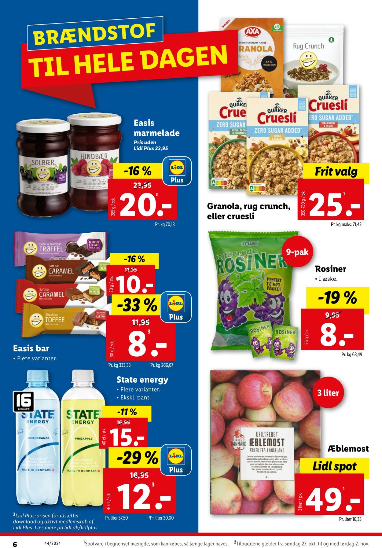 Tilbud Lidl 26.10.2024 - 02.11.2024