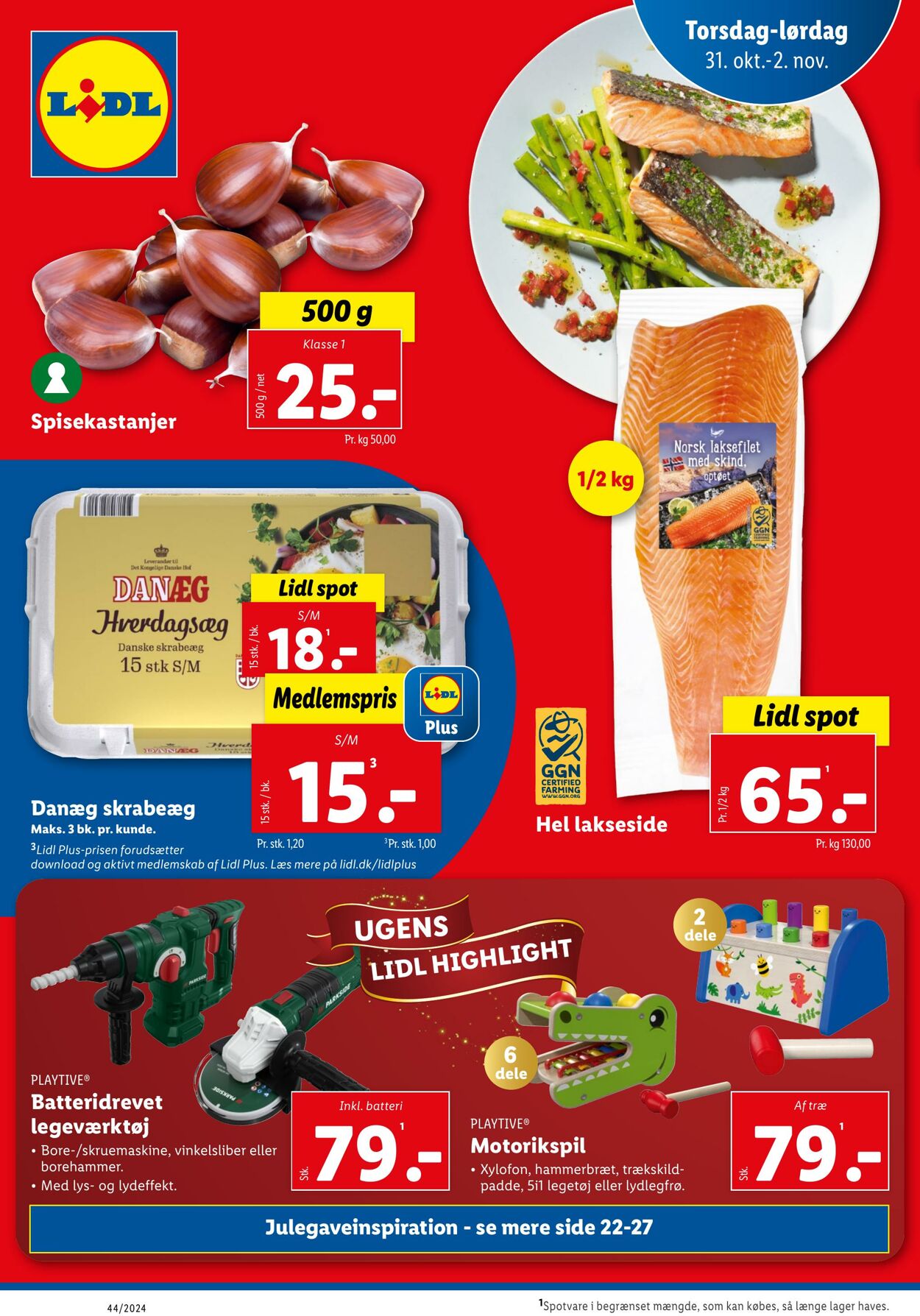 Tilbud Lidl 26.10.2024 - 02.11.2024