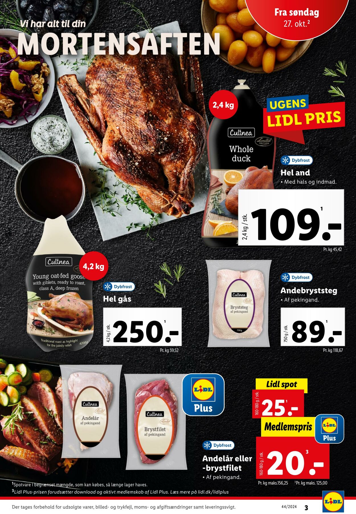 Tilbud Lidl 26.10.2024 - 02.11.2024