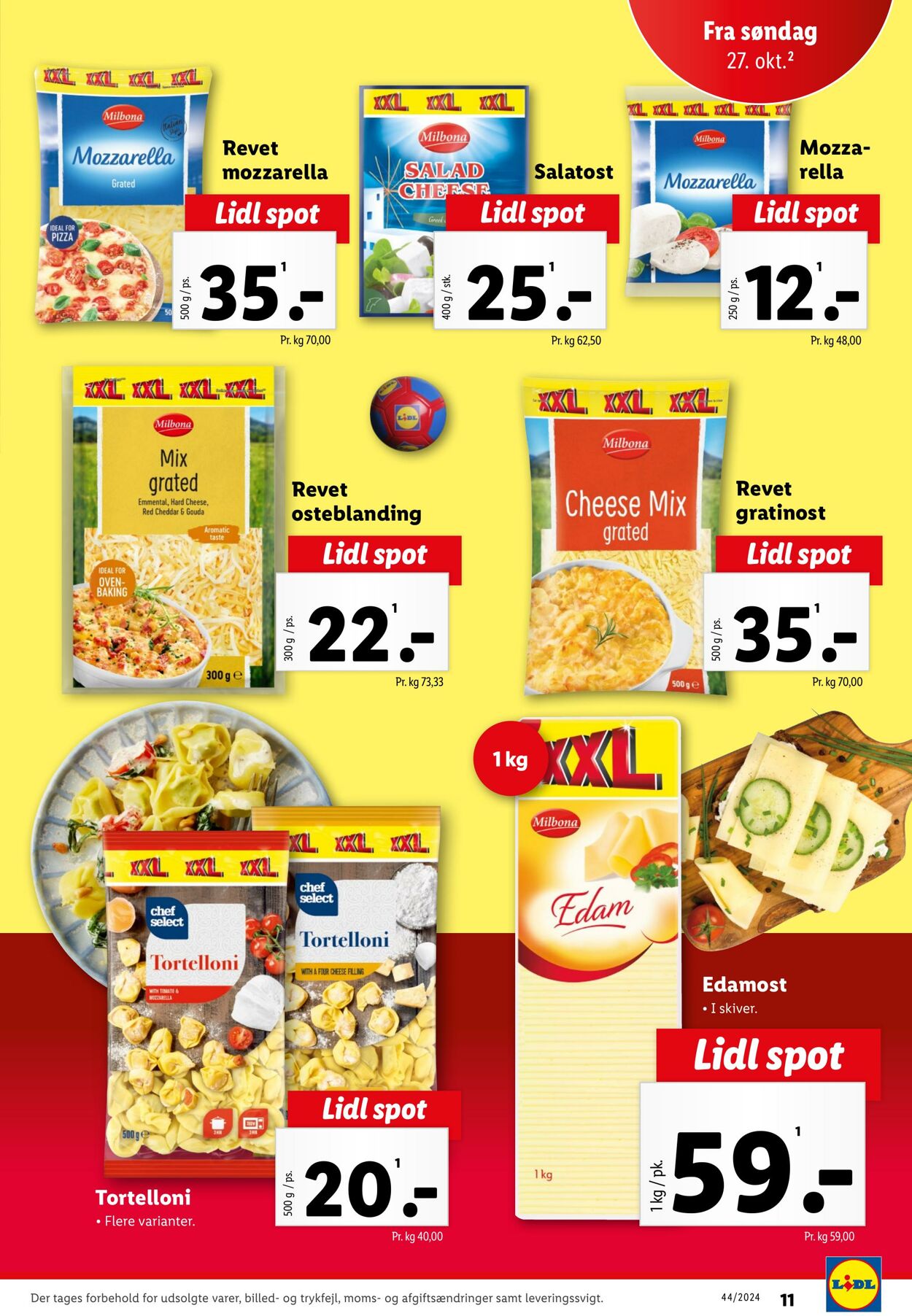 Tilbud Lidl 26.10.2024 - 02.11.2024