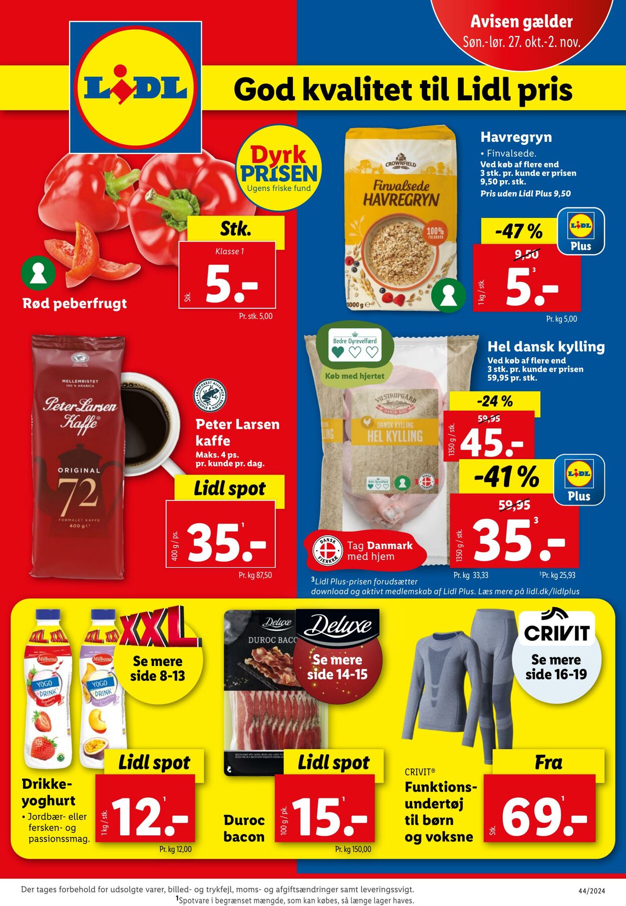 Tilbud Lidl 26.10.2024 - 02.11.2024