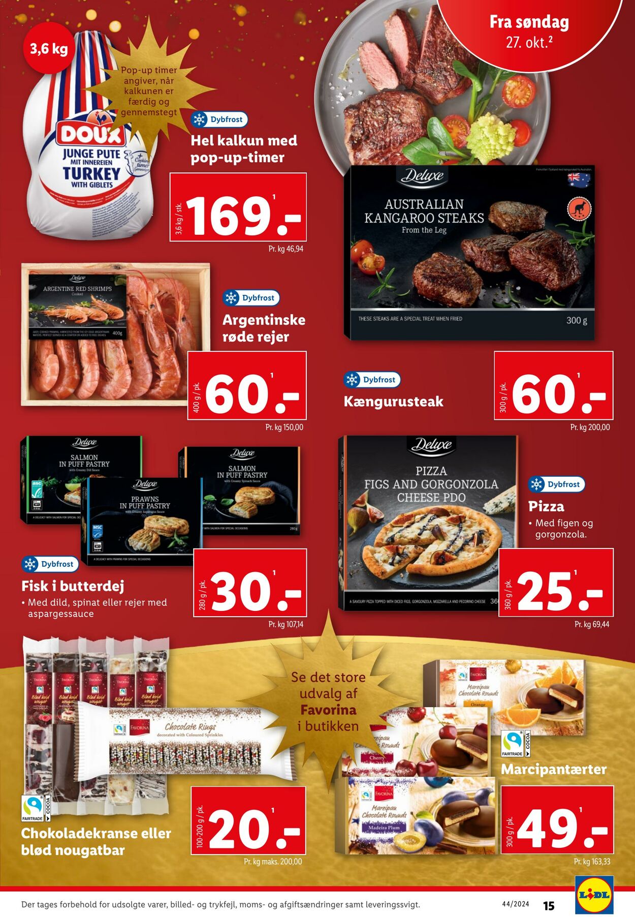 Tilbud Lidl 26.10.2024 - 02.11.2024