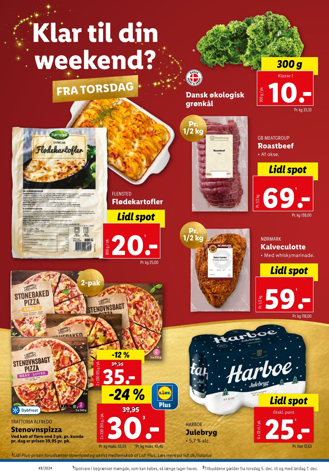 Tilbud Lidl 30.11.2024 - 07.12.2024