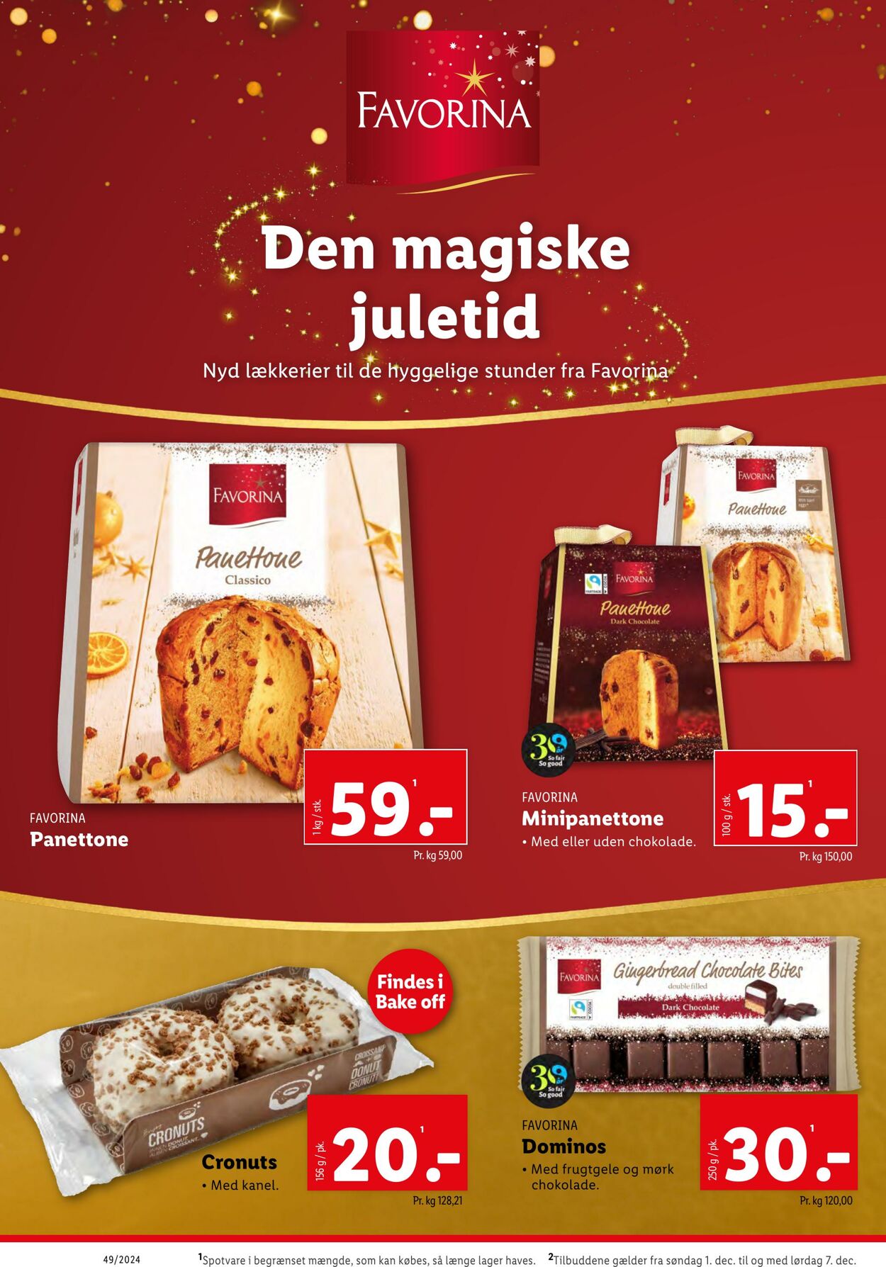 Tilbud Lidl 30.11.2024 - 07.12.2024