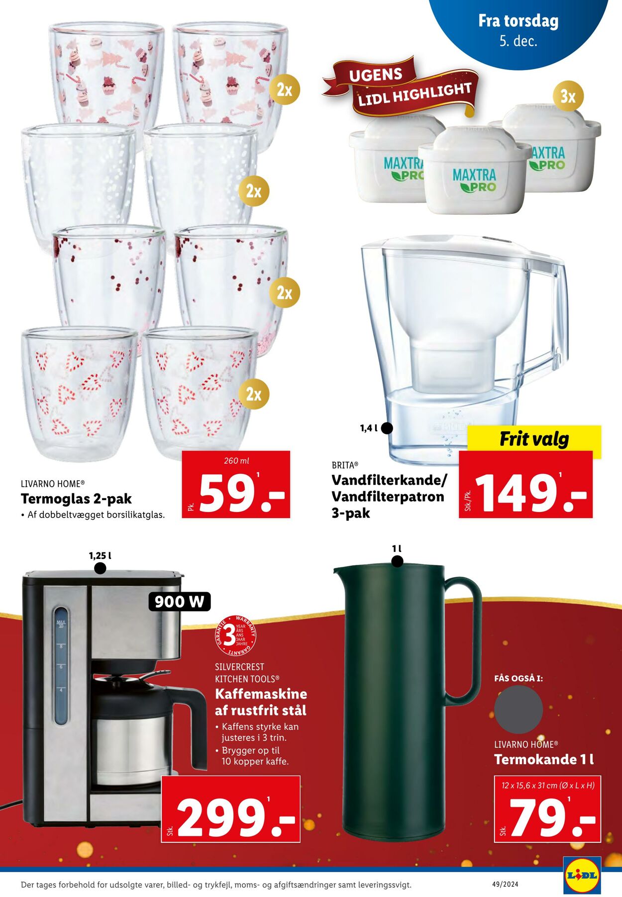 Tilbud Lidl 30.11.2024 - 07.12.2024