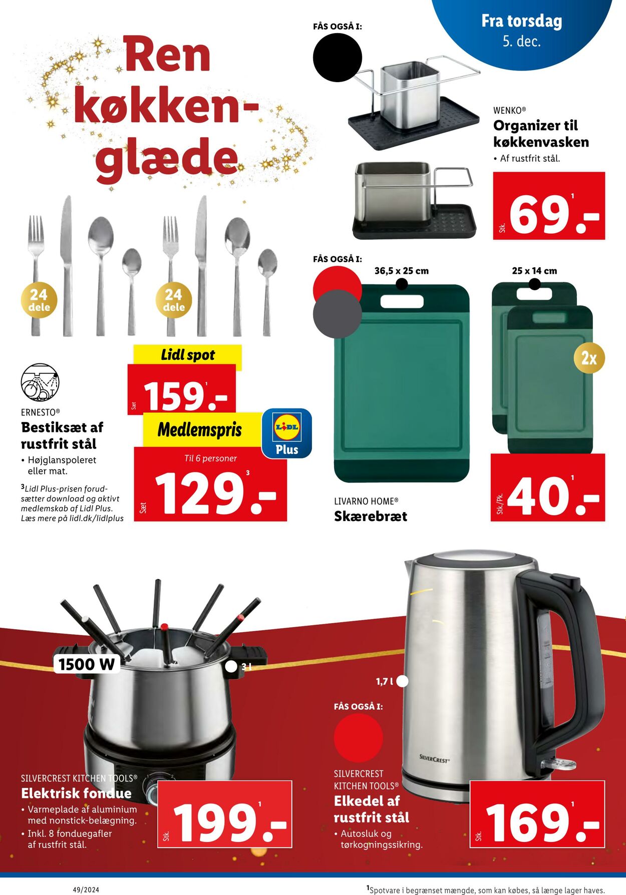 Tilbud Lidl 30.11.2024 - 07.12.2024