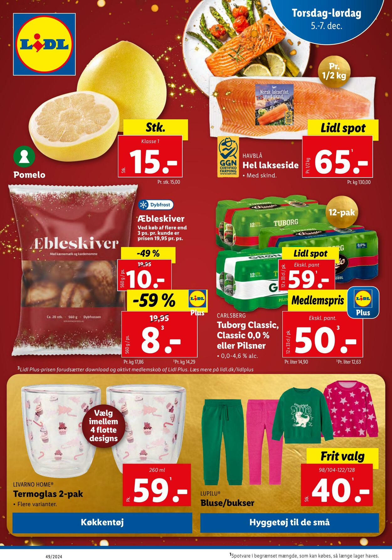 Tilbud Lidl 30.11.2024 - 07.12.2024