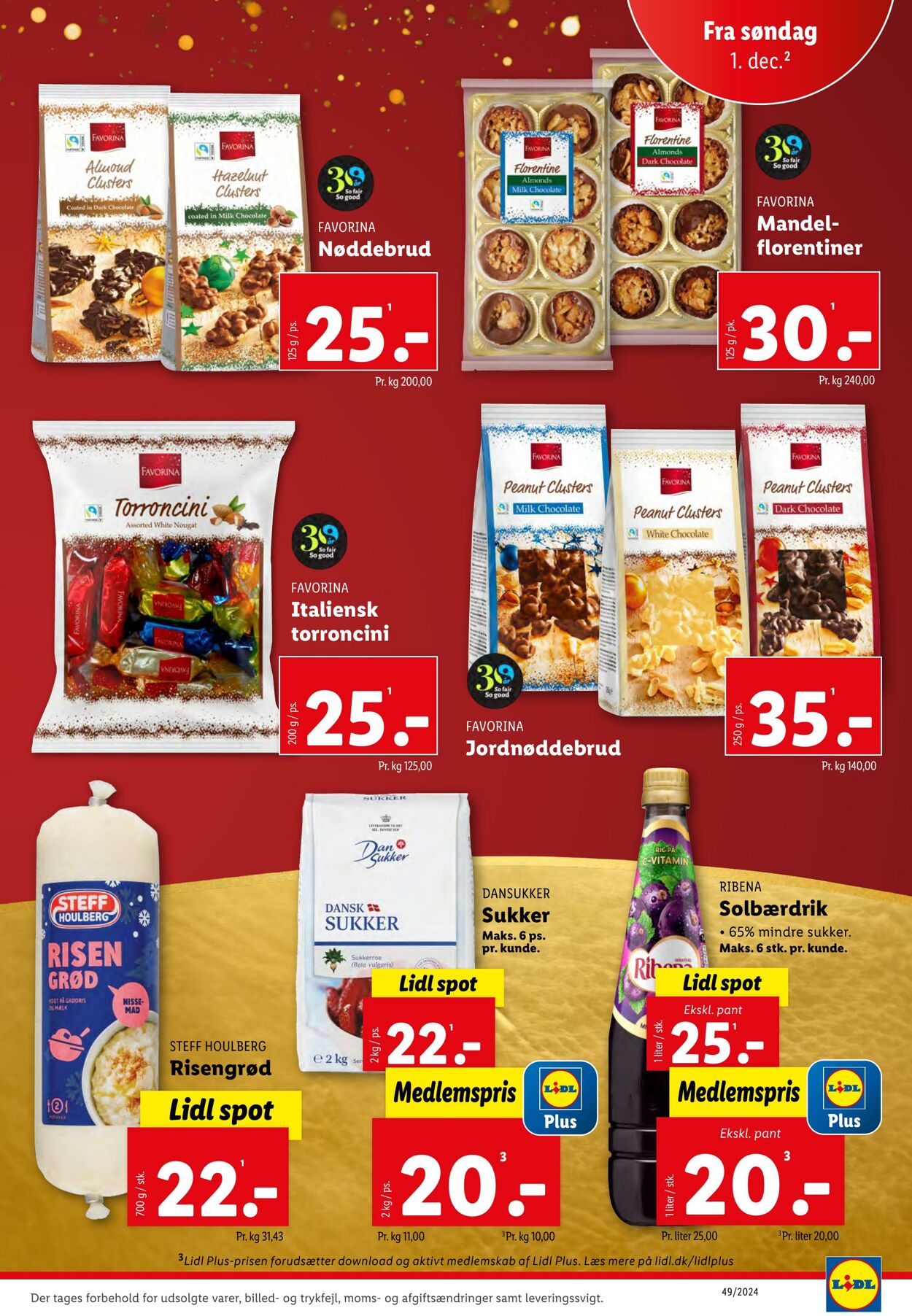 Tilbud Lidl 30.11.2024 - 07.12.2024