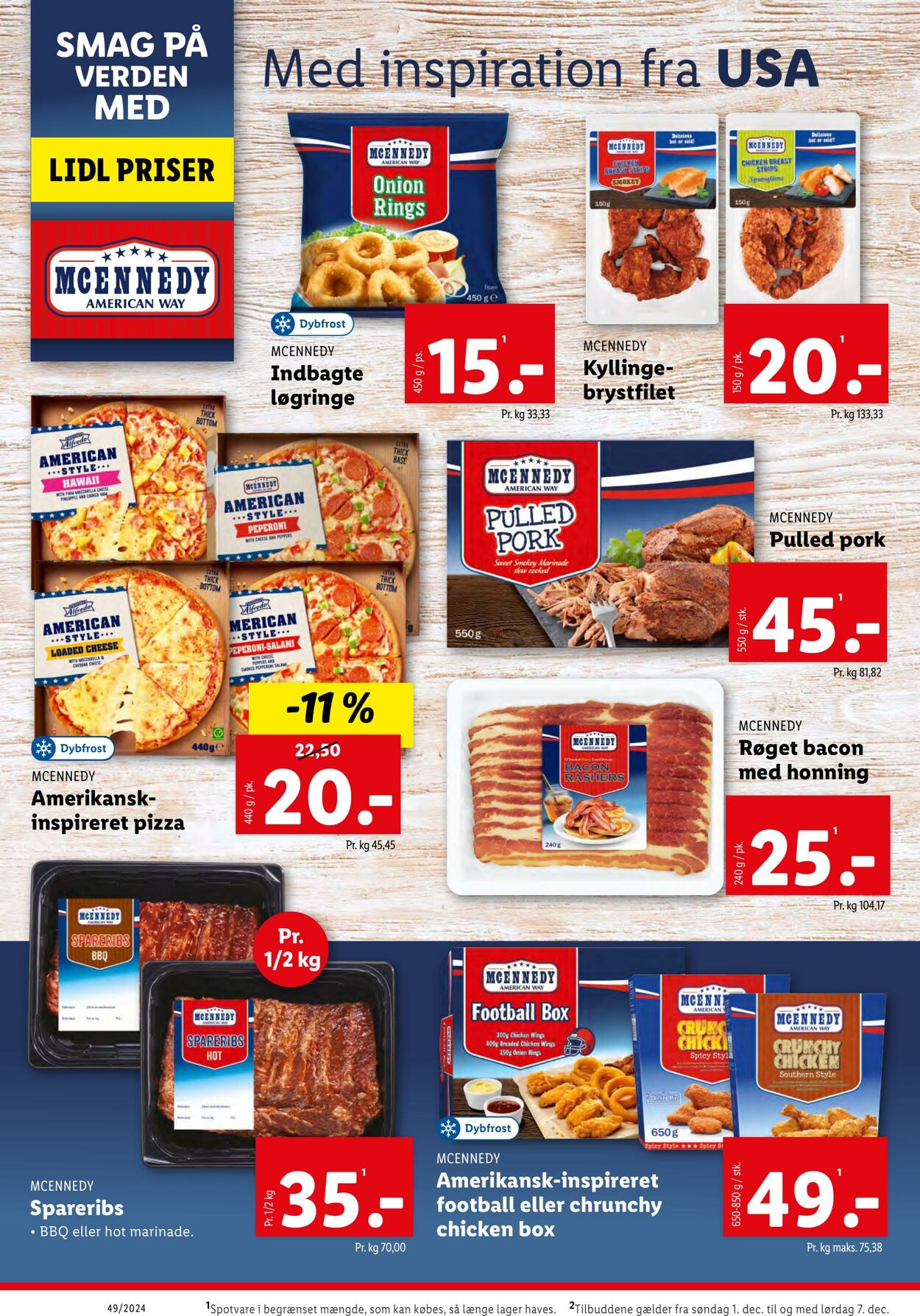 Tilbud Lidl 30.11.2024 - 07.12.2024