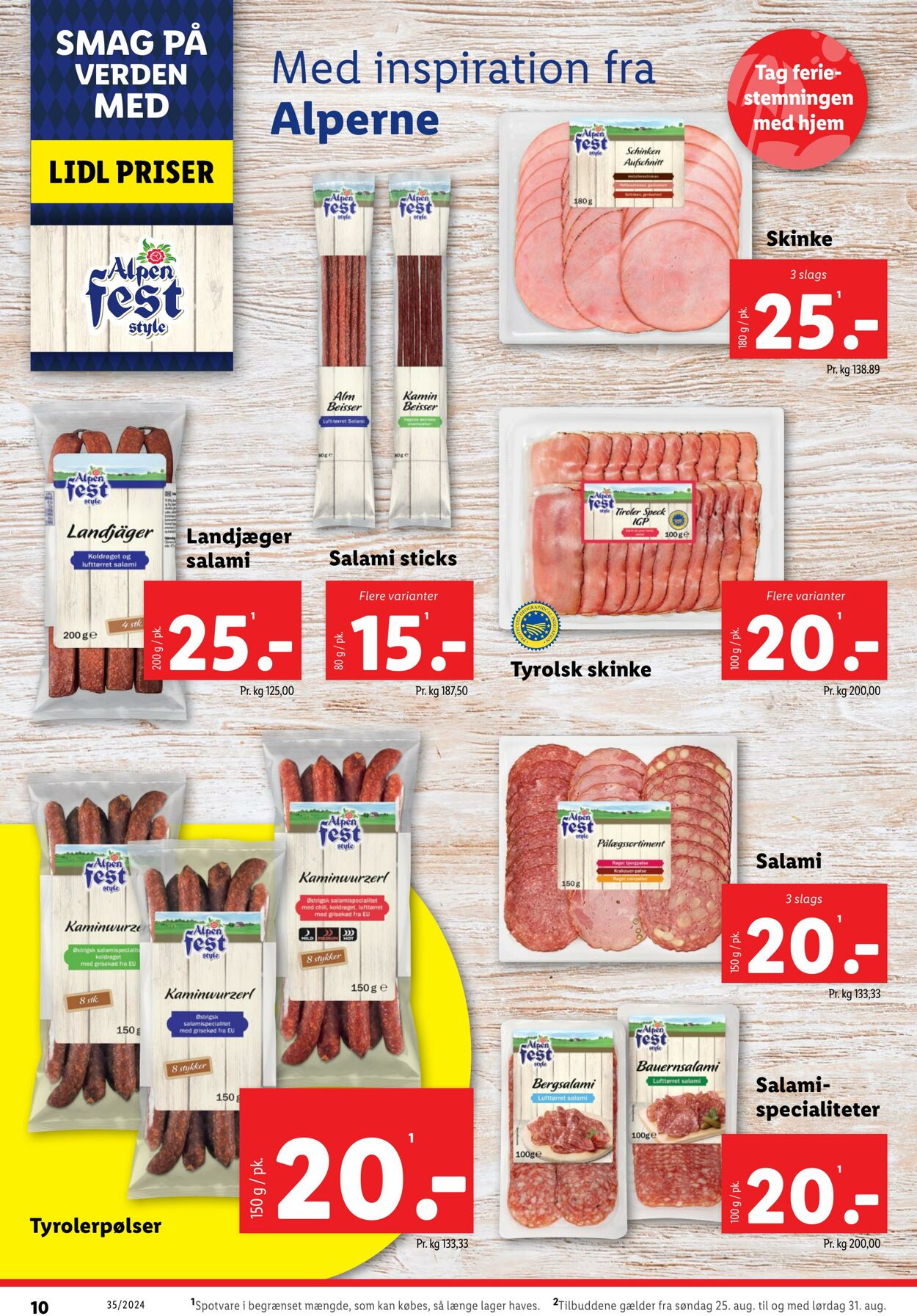 Tilbud Lidl 24.08.2024 - 31.08.2024