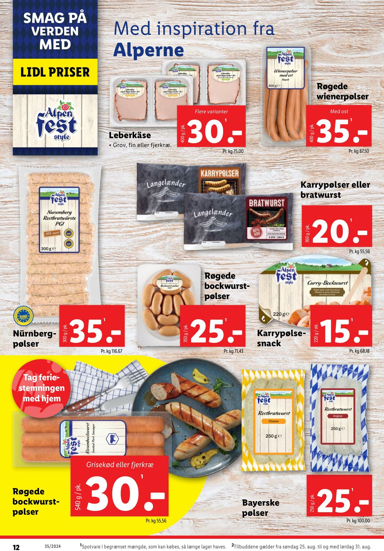 Tilbud Lidl 24.08.2024 - 31.08.2024