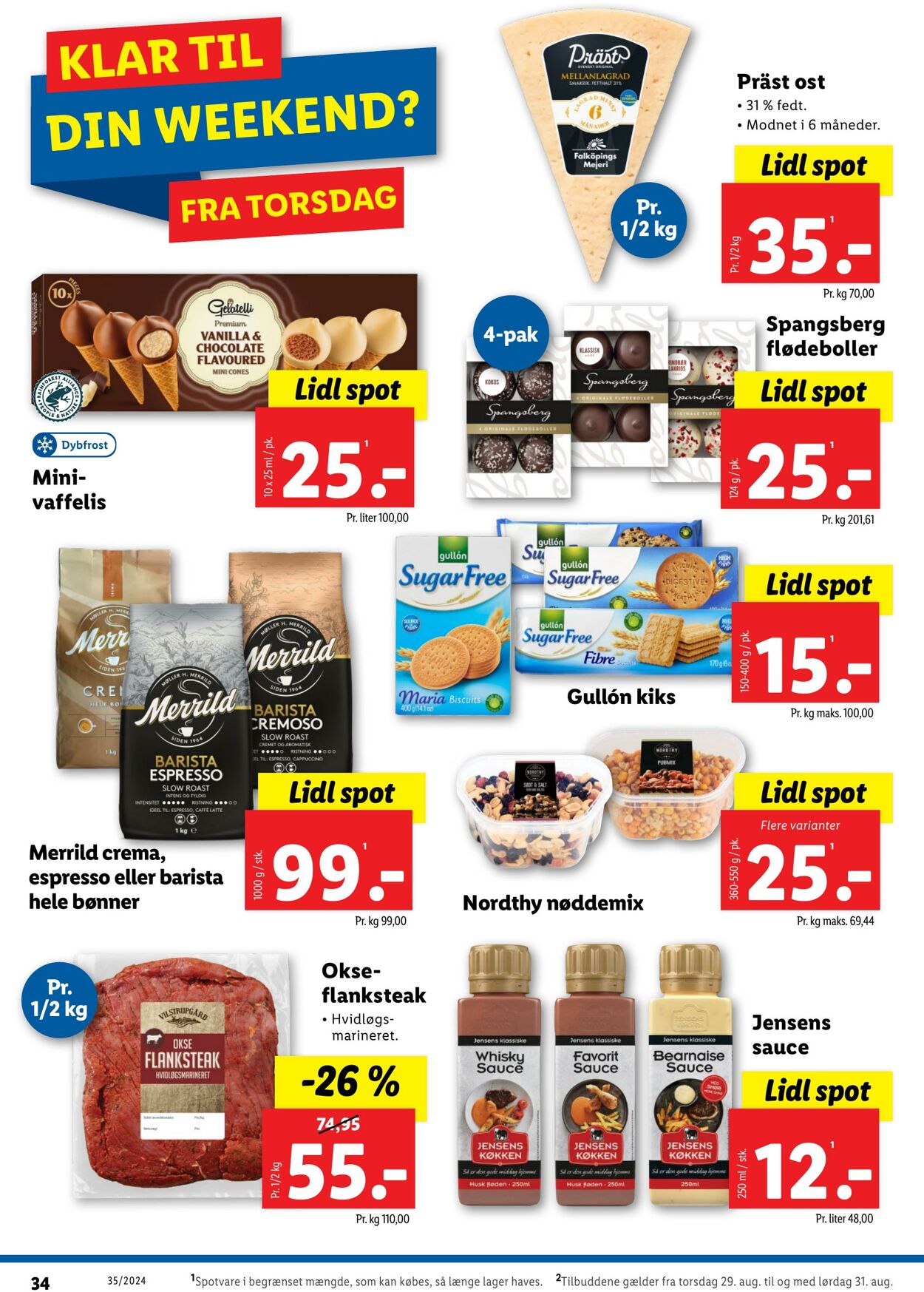 Tilbud Lidl 24.08.2024 - 31.08.2024