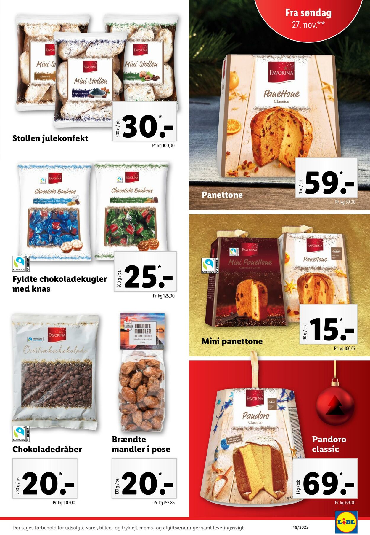 Tilbud Lidl 26.11.2022 - 03.12.2022