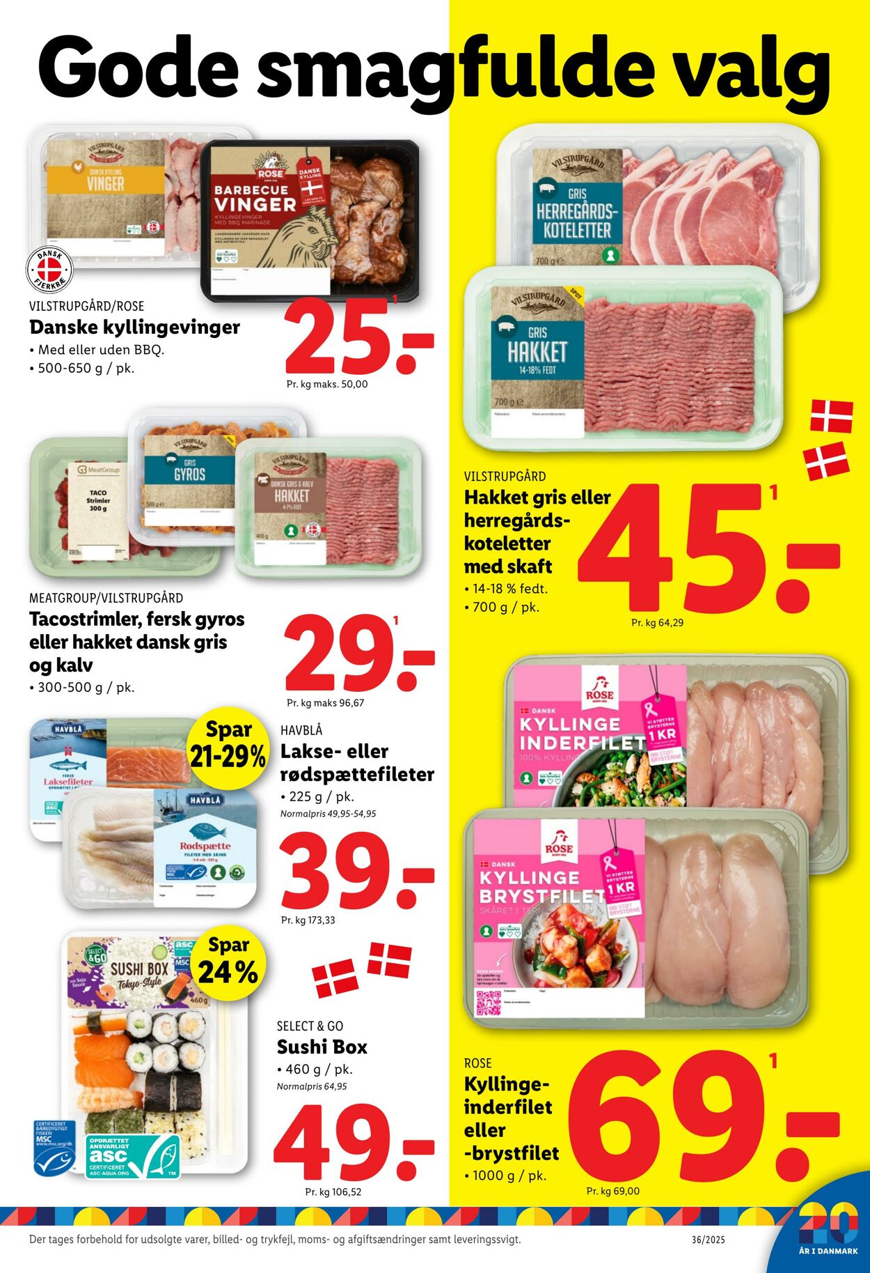 Tilbud Lidl 30.08.2025 - 06.09.2025