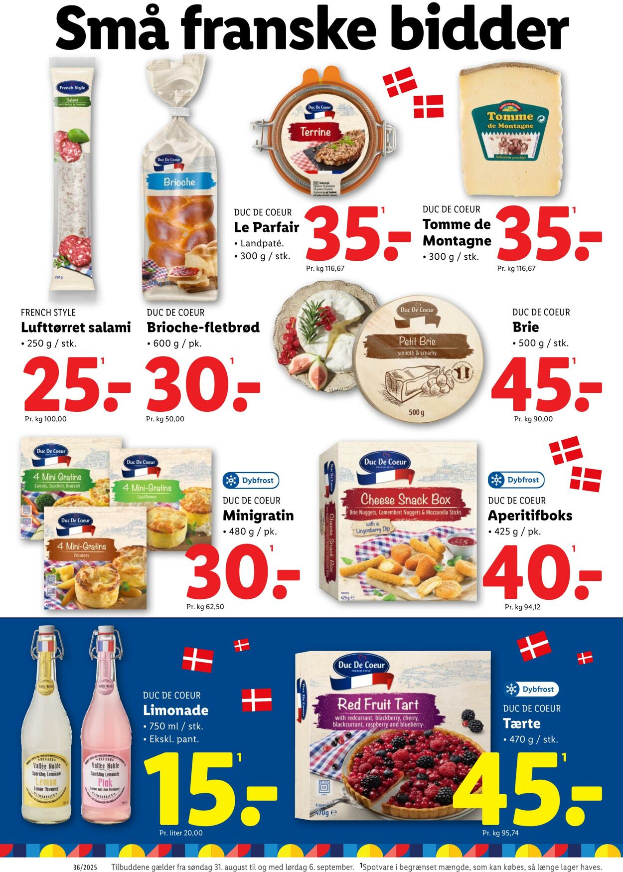Tilbud Lidl 30.08.2025 - 06.09.2025