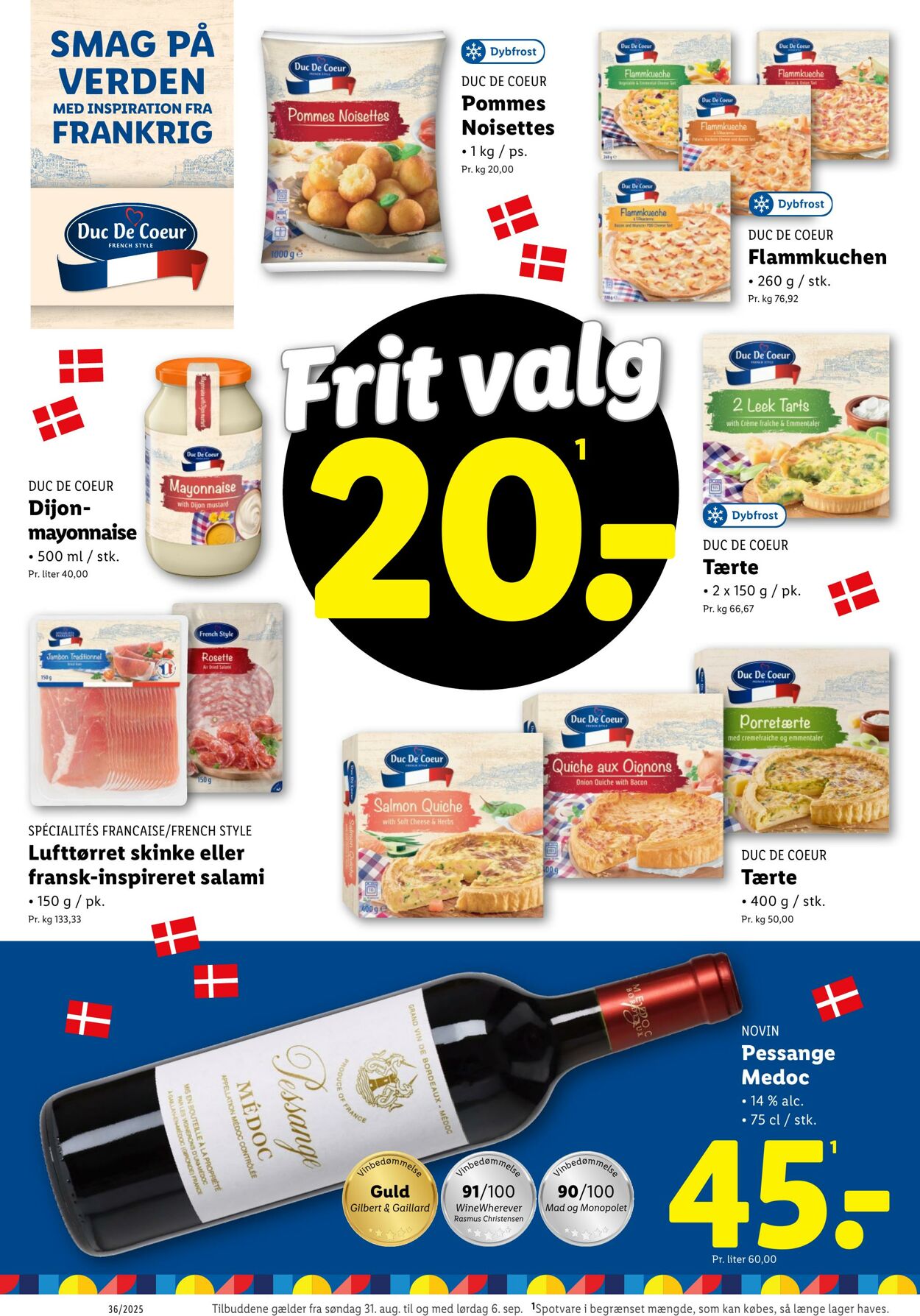 Tilbud Lidl 30.08.2025 - 06.09.2025