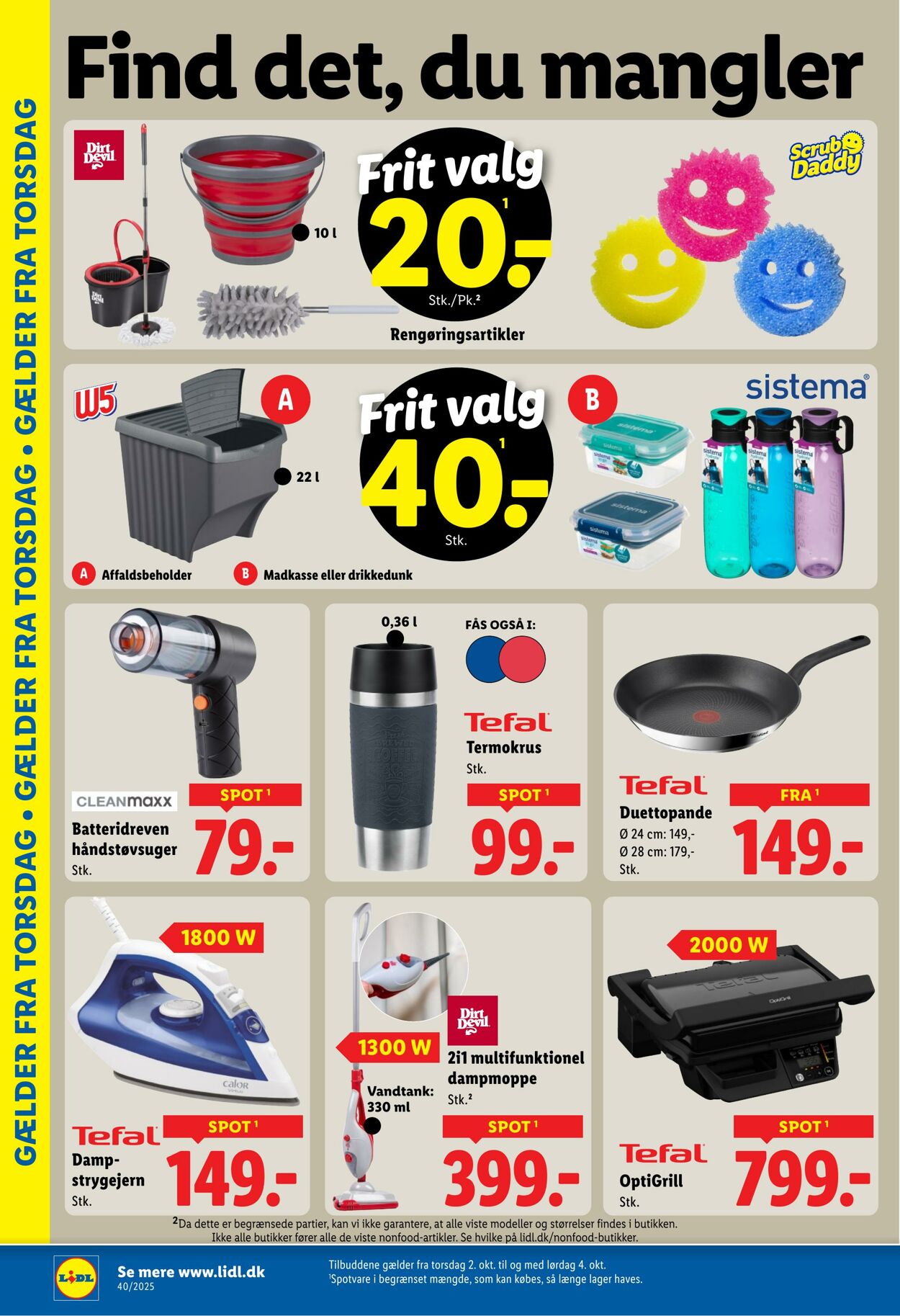 Tilbud Lidl 27.09.2025 - 04.10.2025