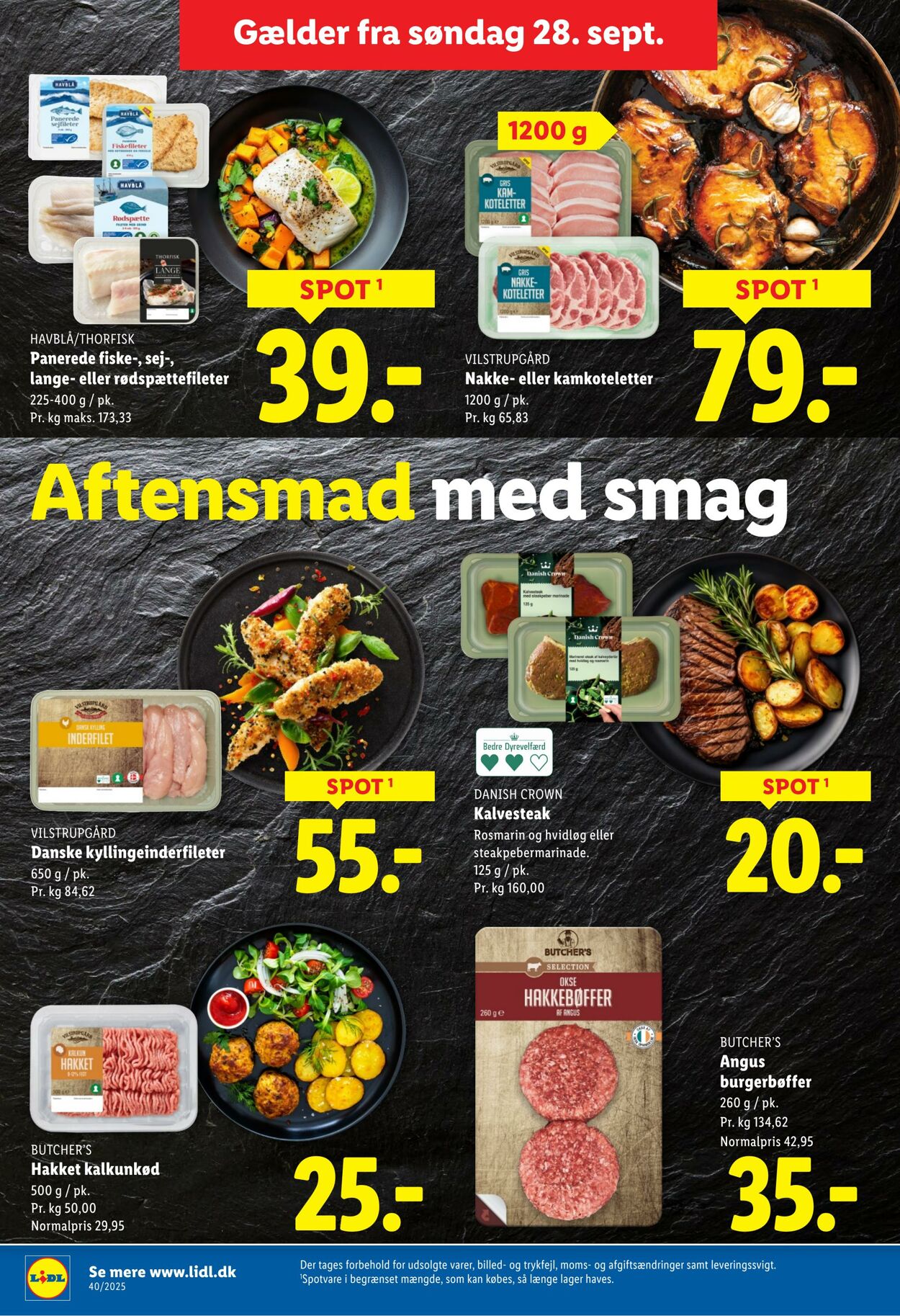 Tilbud Lidl 27.09.2025 - 04.10.2025