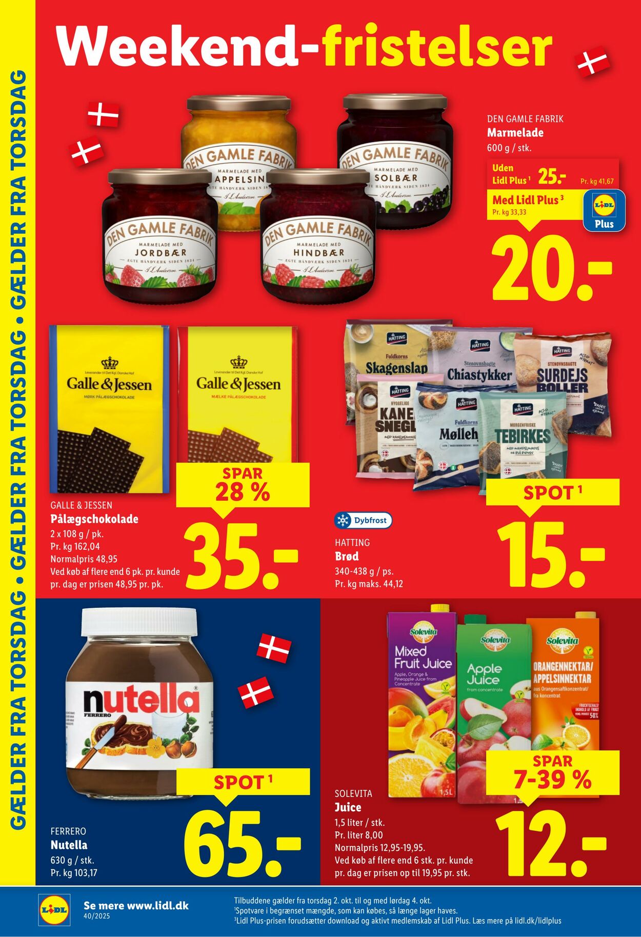 Tilbud Lidl 27.09.2025 - 04.10.2025