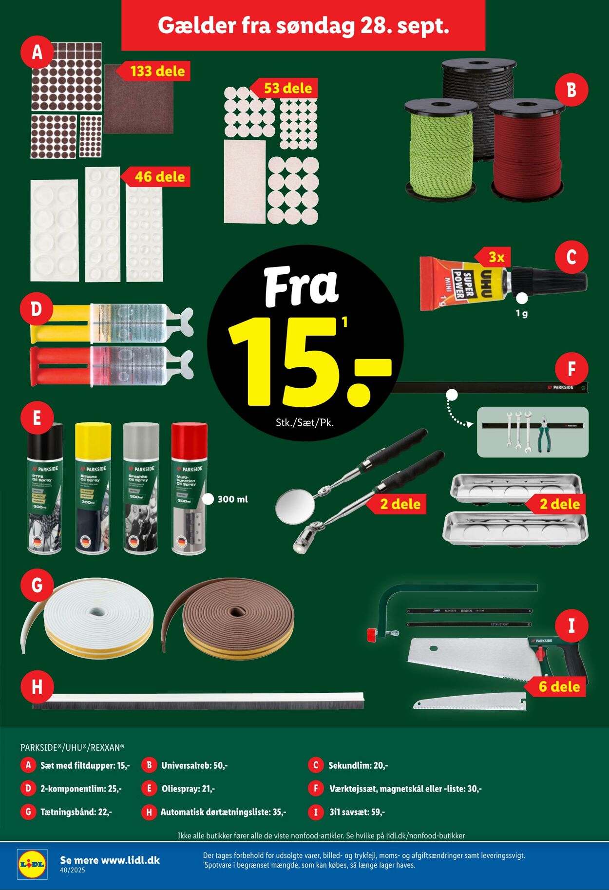 Tilbud Lidl 27.09.2025 - 04.10.2025